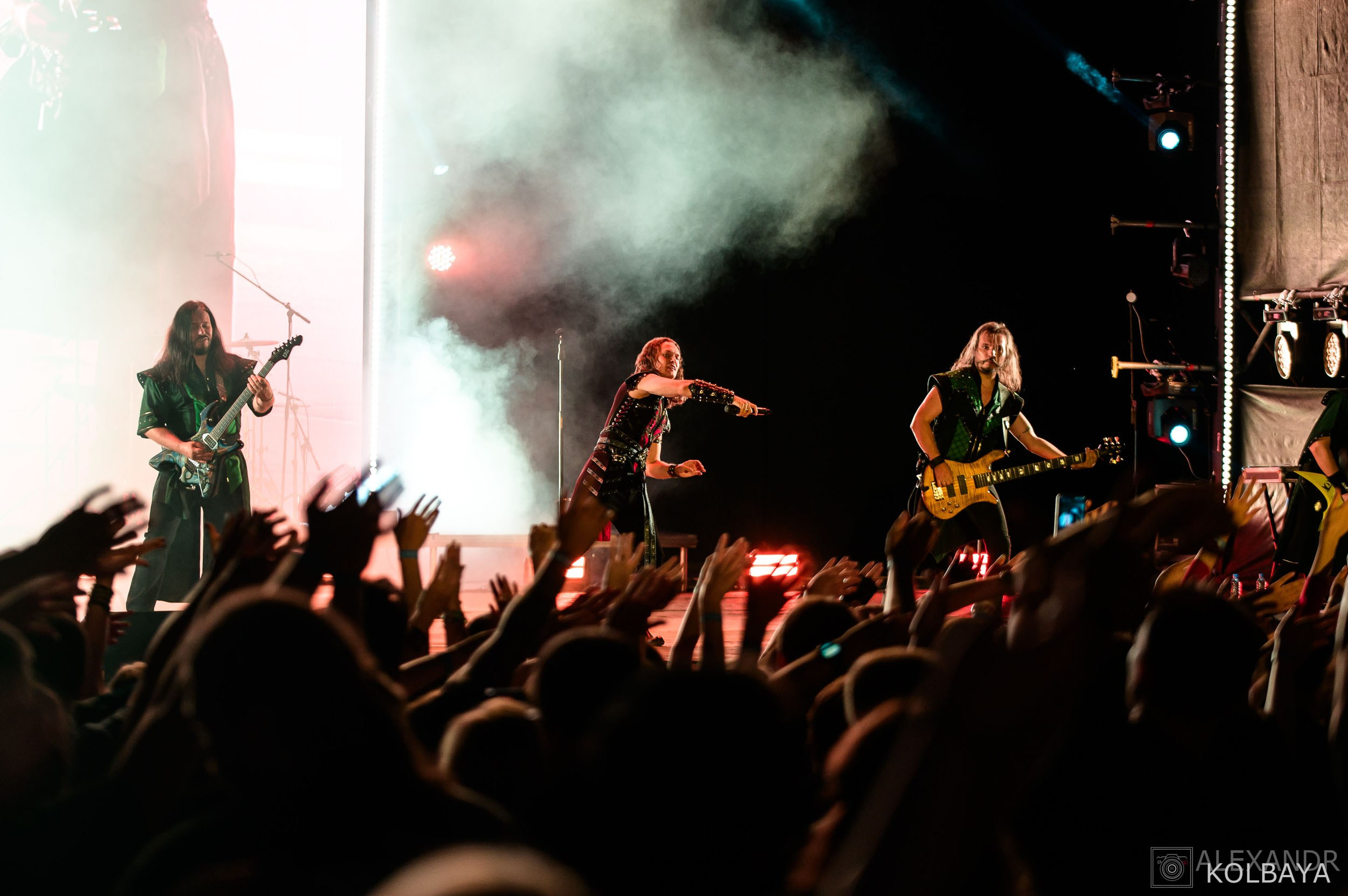 Концерт группы Эпидемия в Зеленом театре. Концертный и театральный репортажный фотограф в Москве Александр Колбая