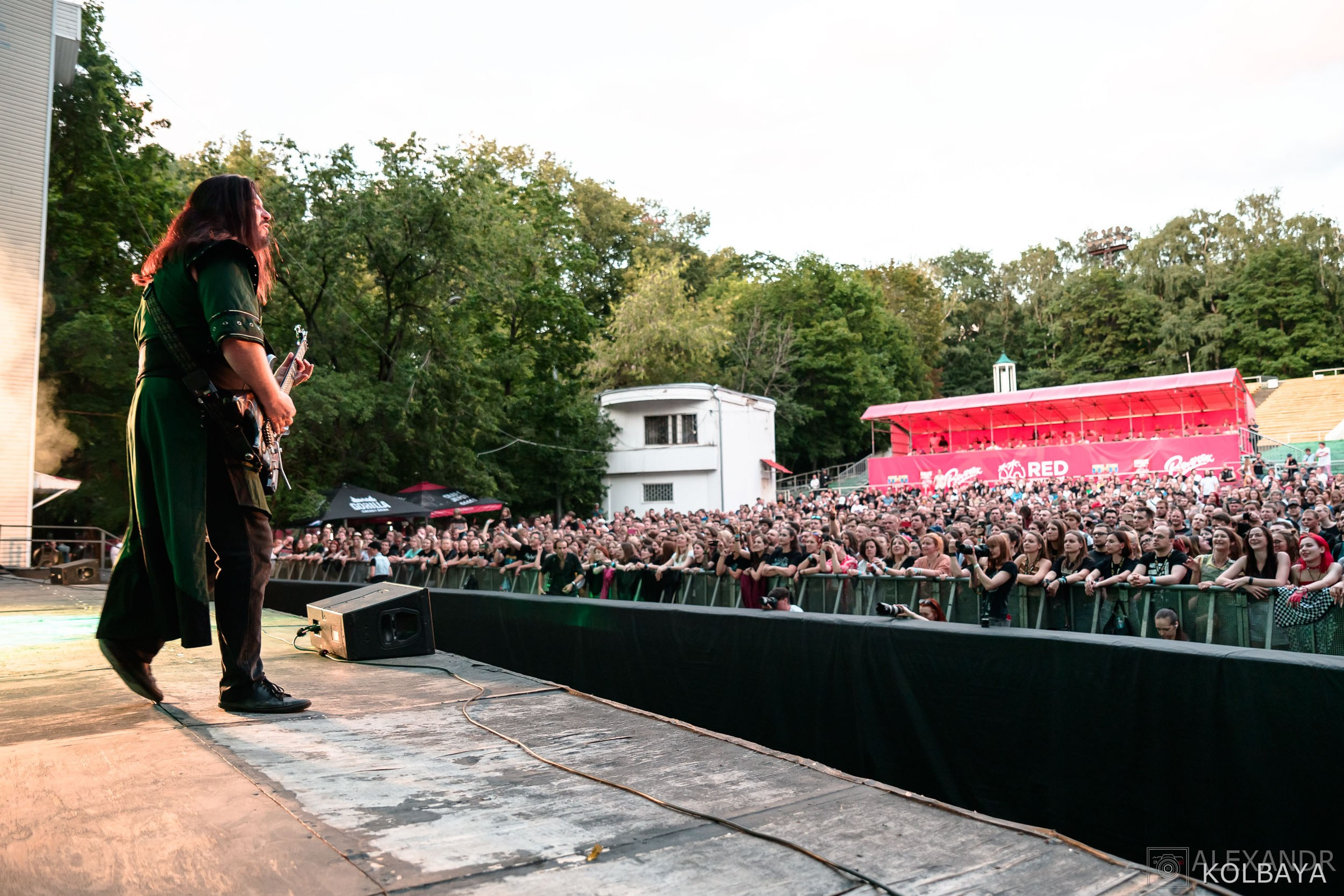 Концерт группы Эпидемия в Зеленом театре. Концертный и театральный репортажный фотограф в Москве Александр Колбая
