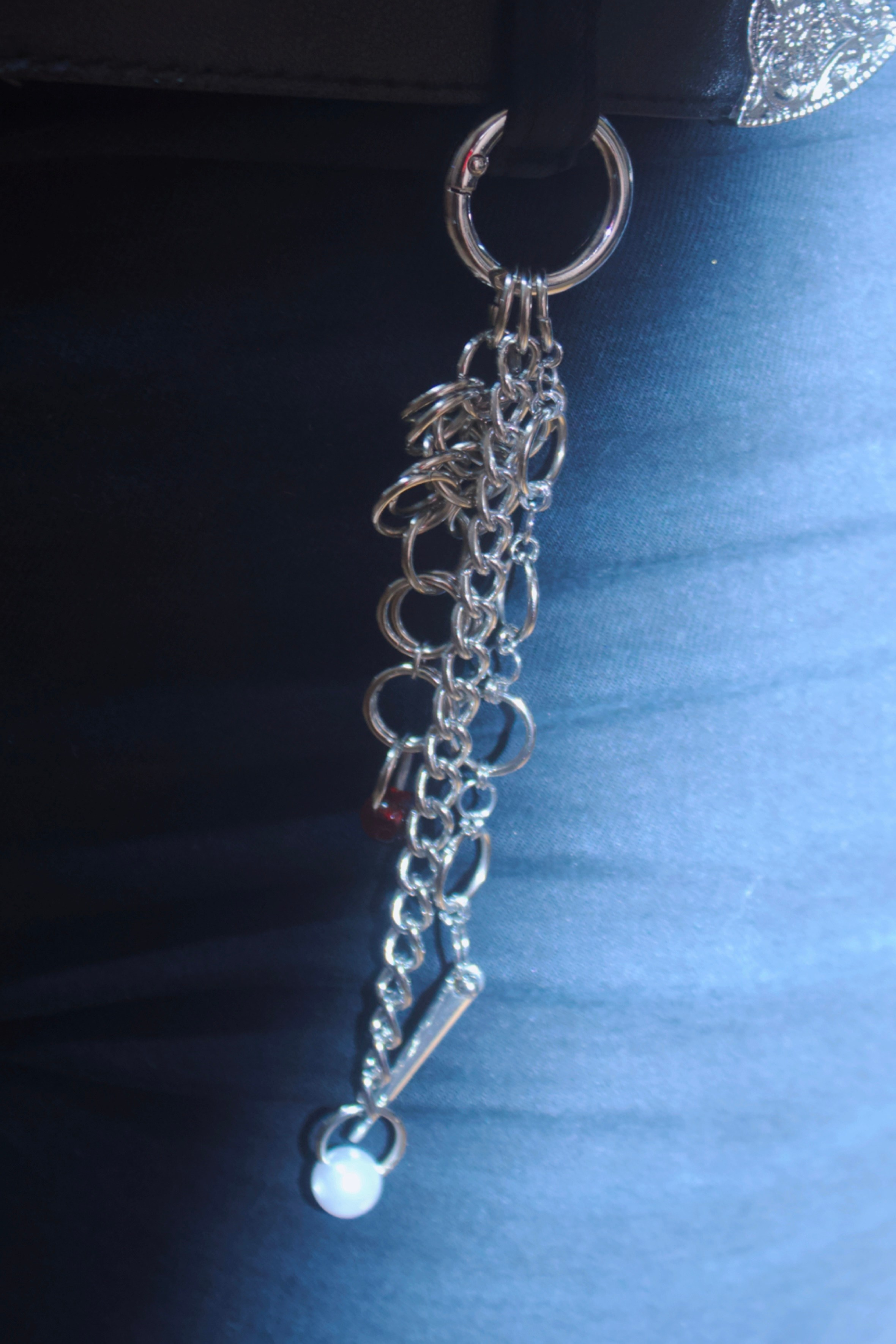 Обвесы на сумку из кольчуги. Украшения из кольчуги в Москве Соня Спросонья