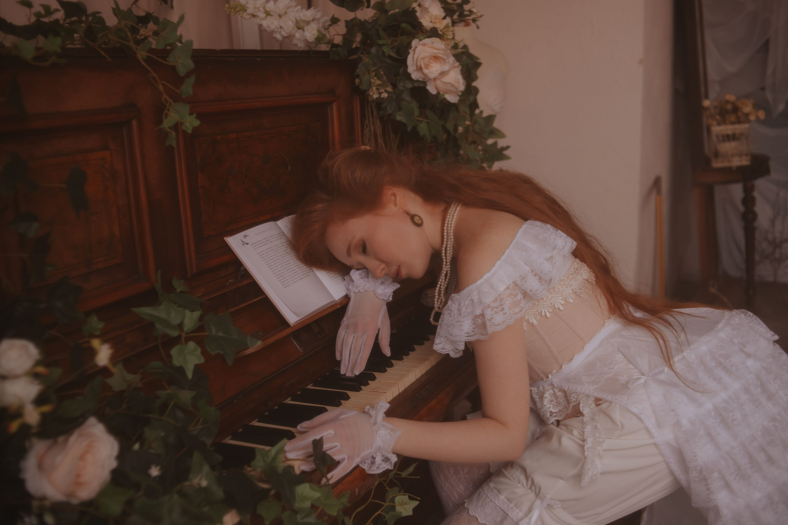Винтажный будуар. Художественная винтажная фотография