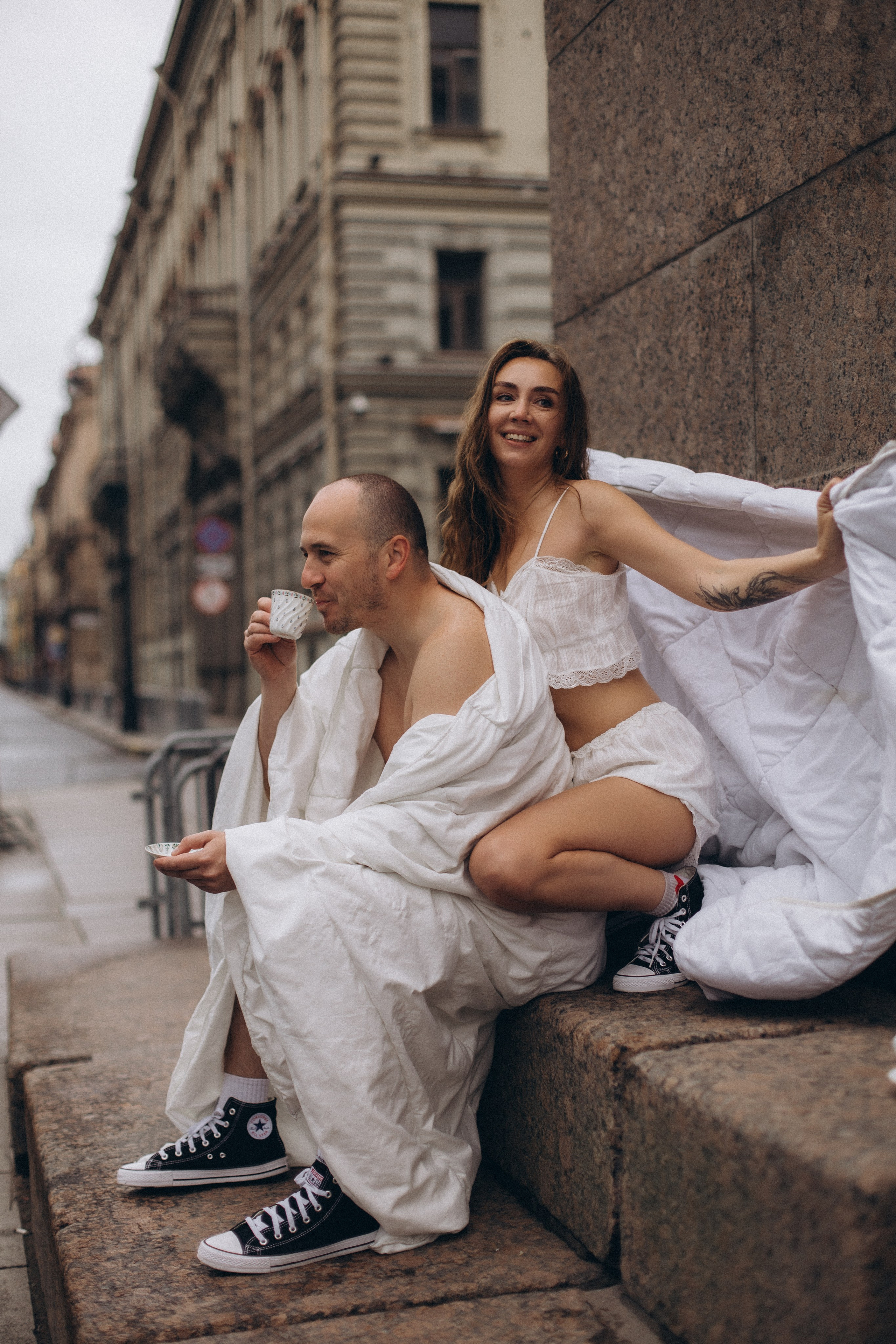 Утро в одеялах