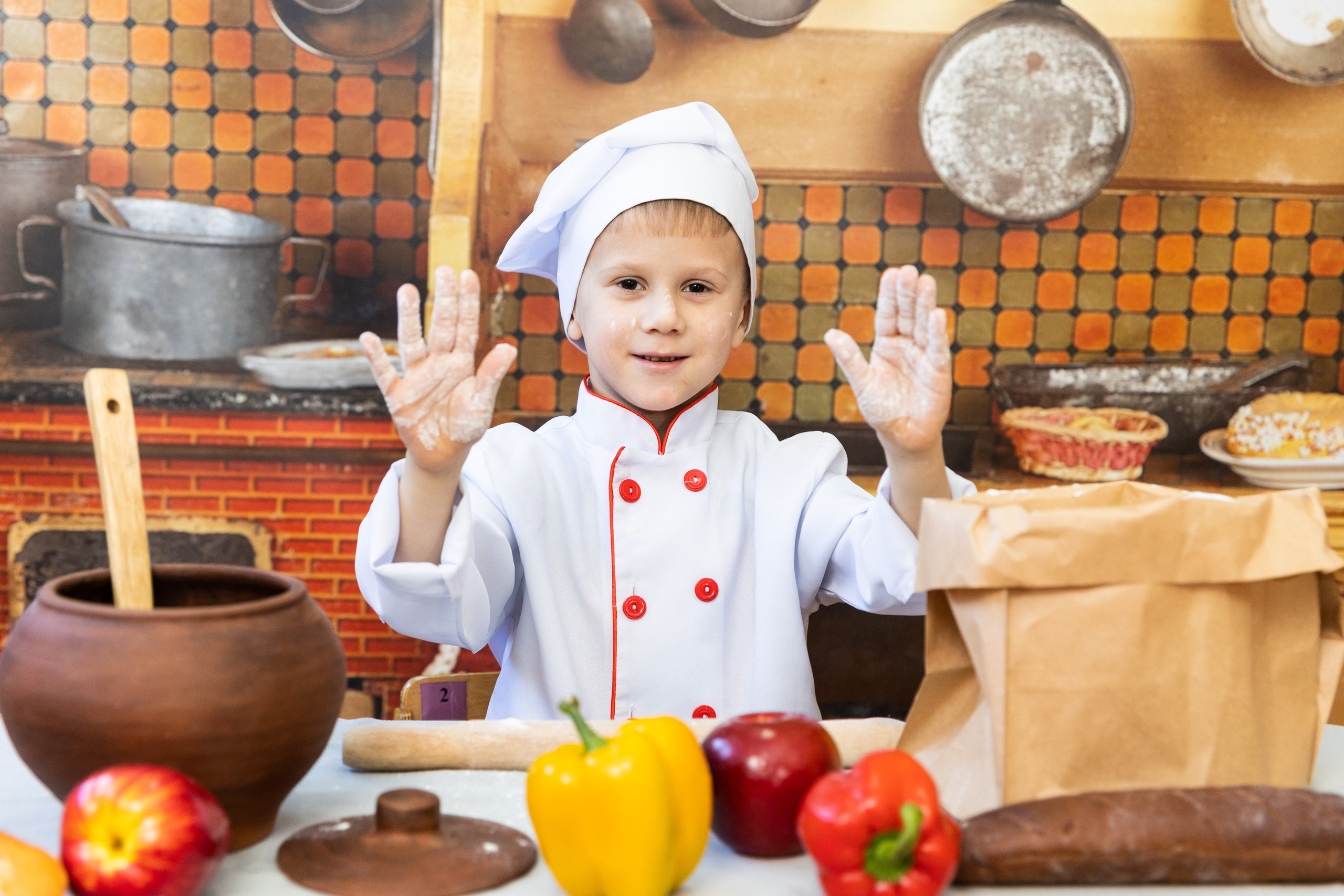 Тематическая «Поварята». Семейный, детский, школьный фотограф в Благовещенске Яна Белоусова