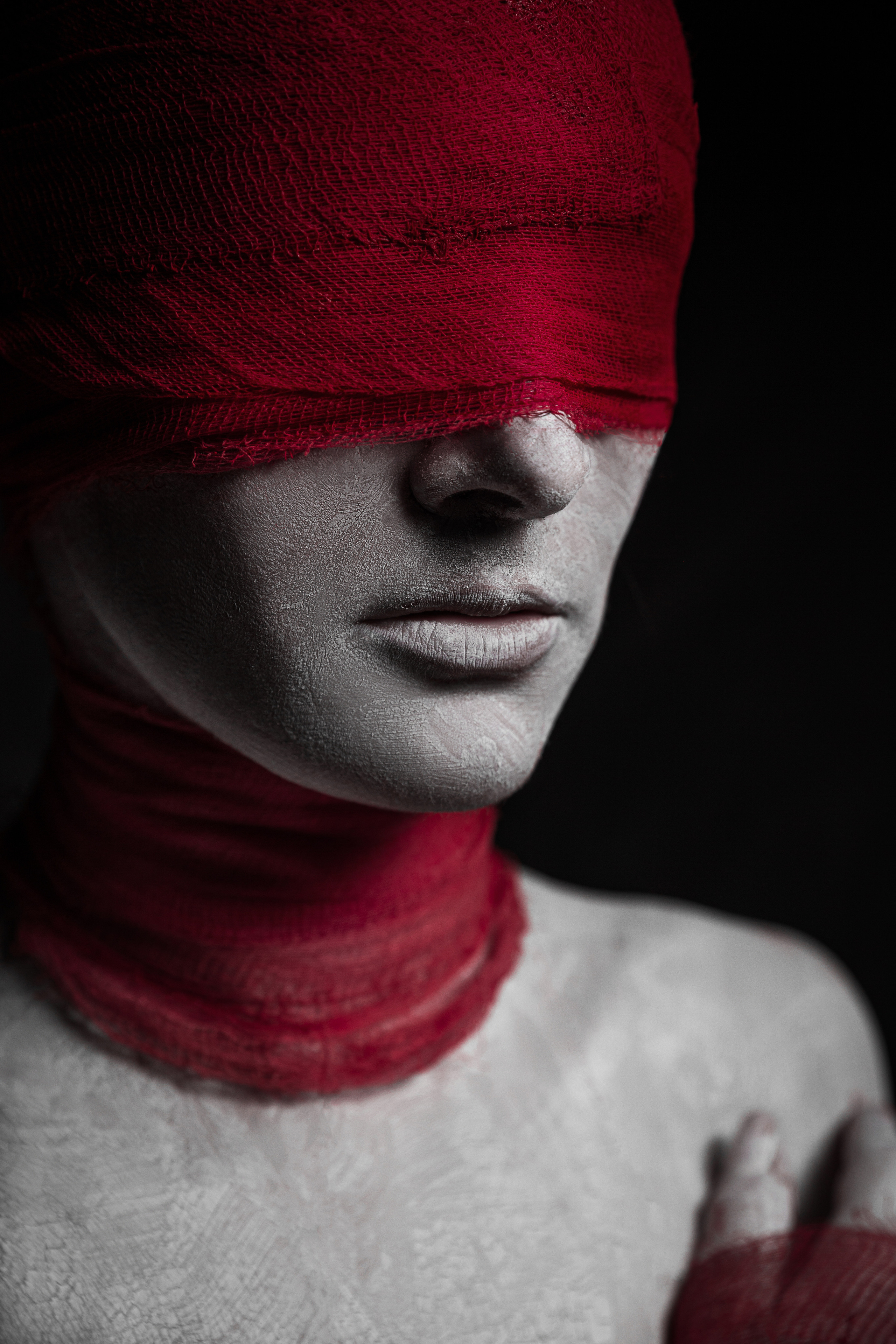 Бодиарт «скульптура». Фотограф Камчатка