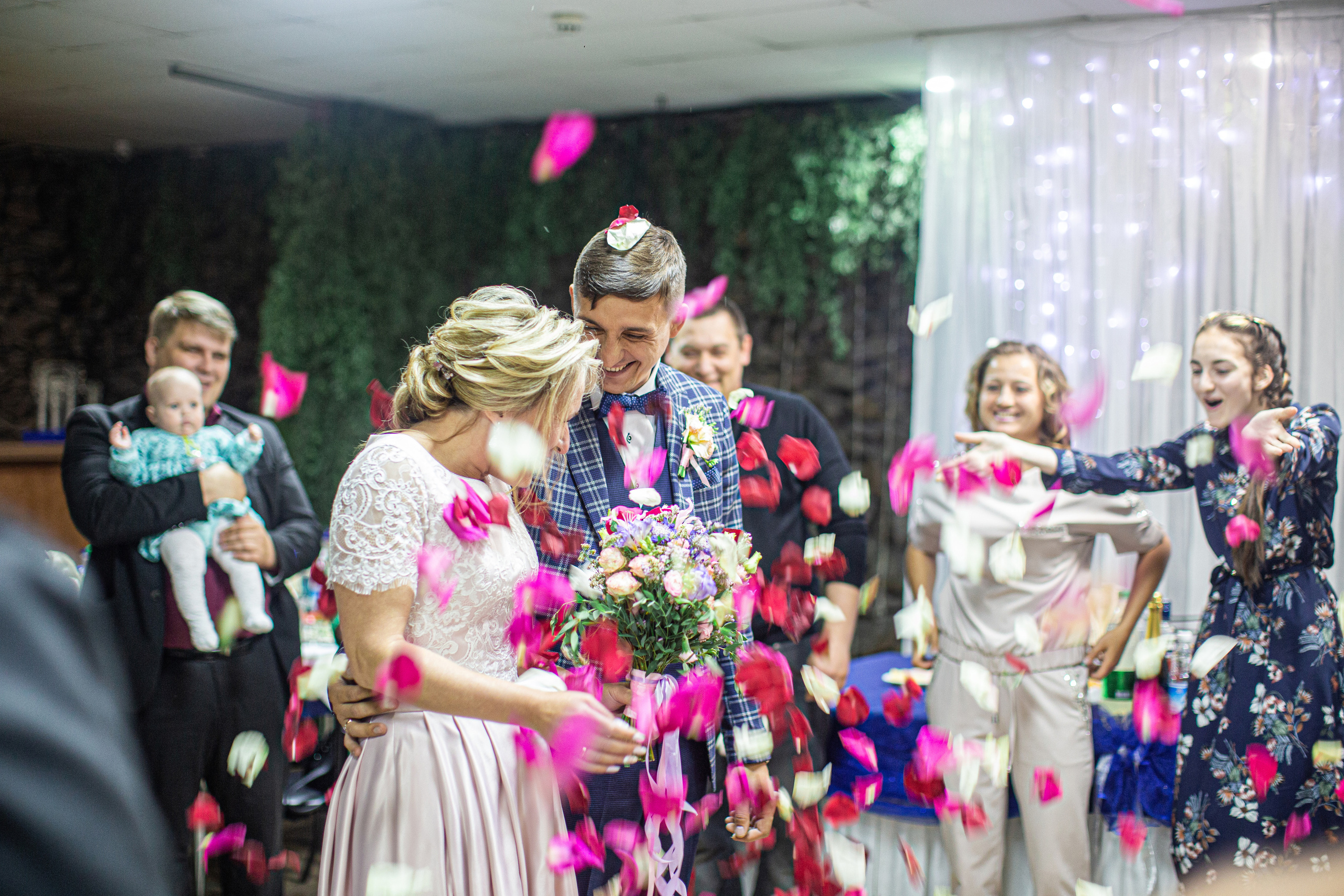 Свадебный банкет. Фотограф Камчатка