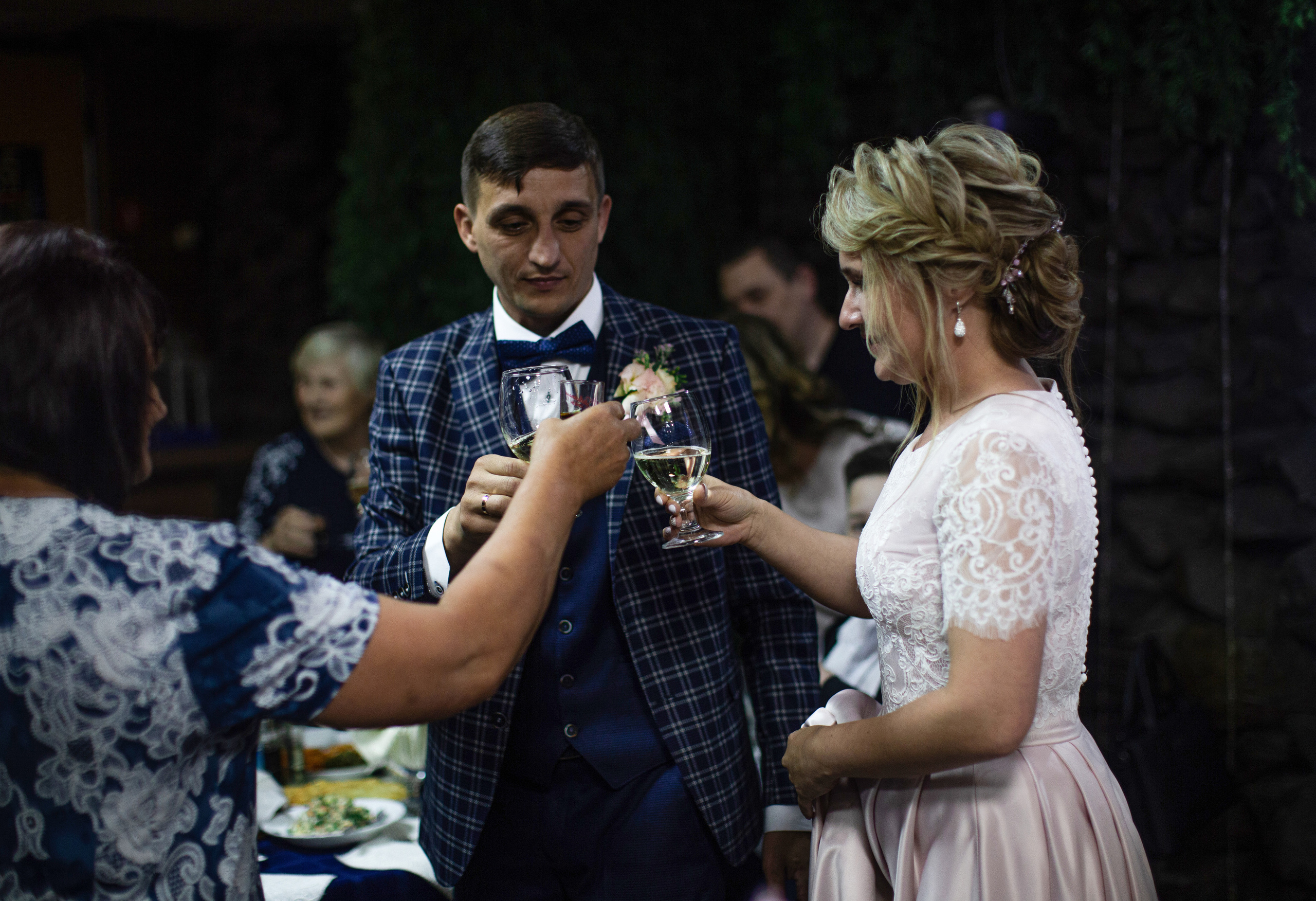 Свадебный банкет. Фотограф Камчатка