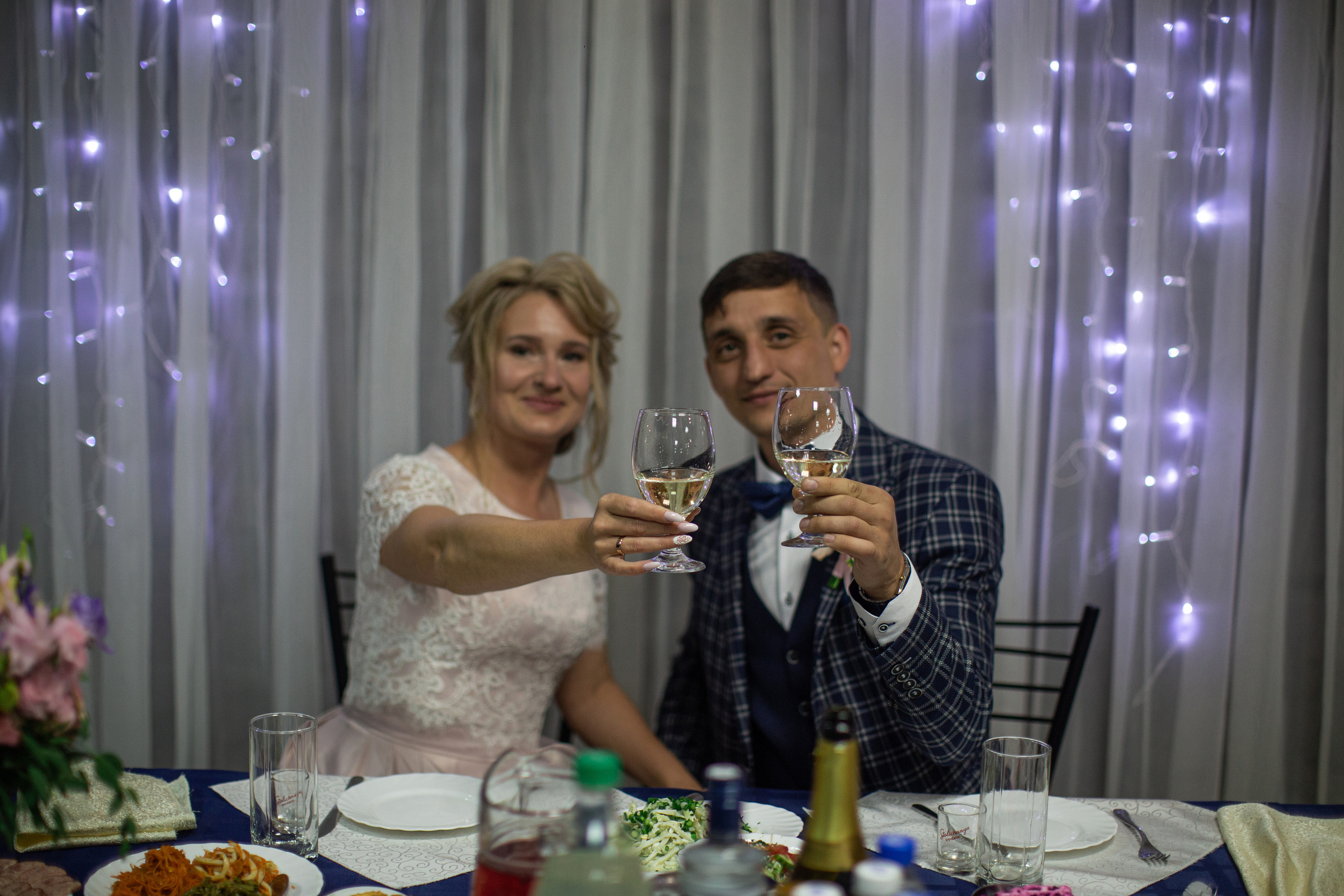 Свадебный банкет. Фотограф Камчатка