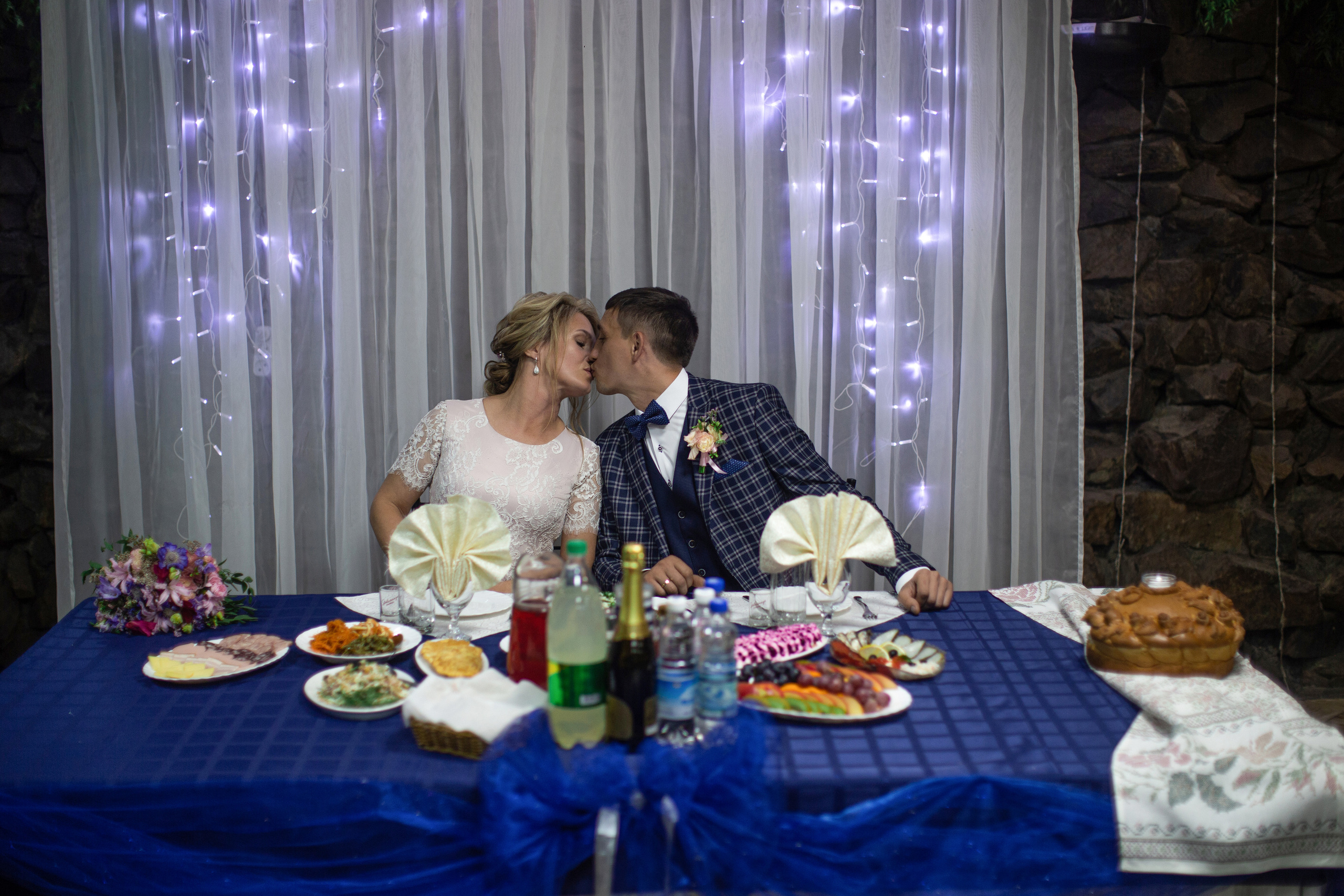 Свадебный банкет. Фотограф Камчатка