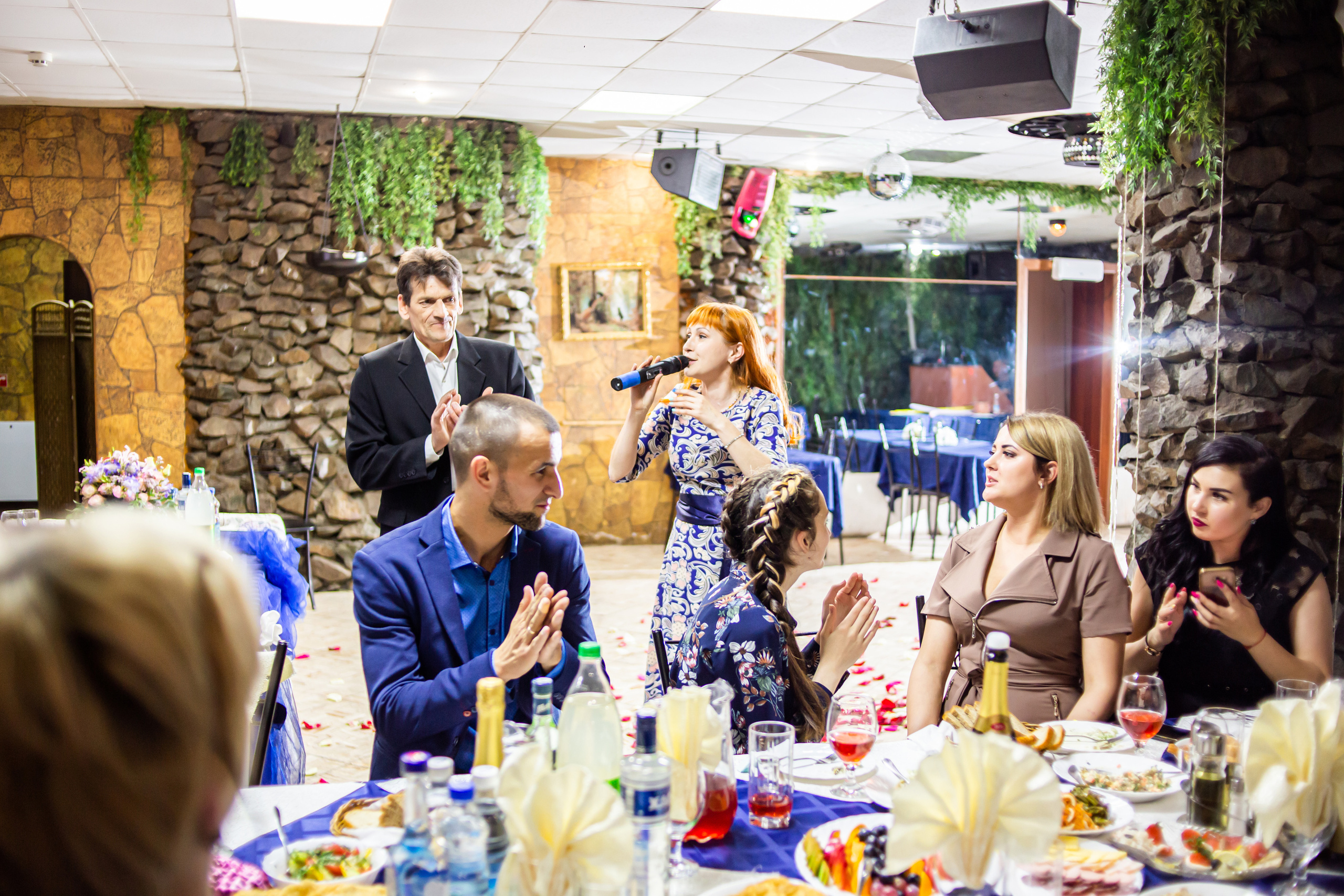 Свадебный банкет. Фотограф Камчатка