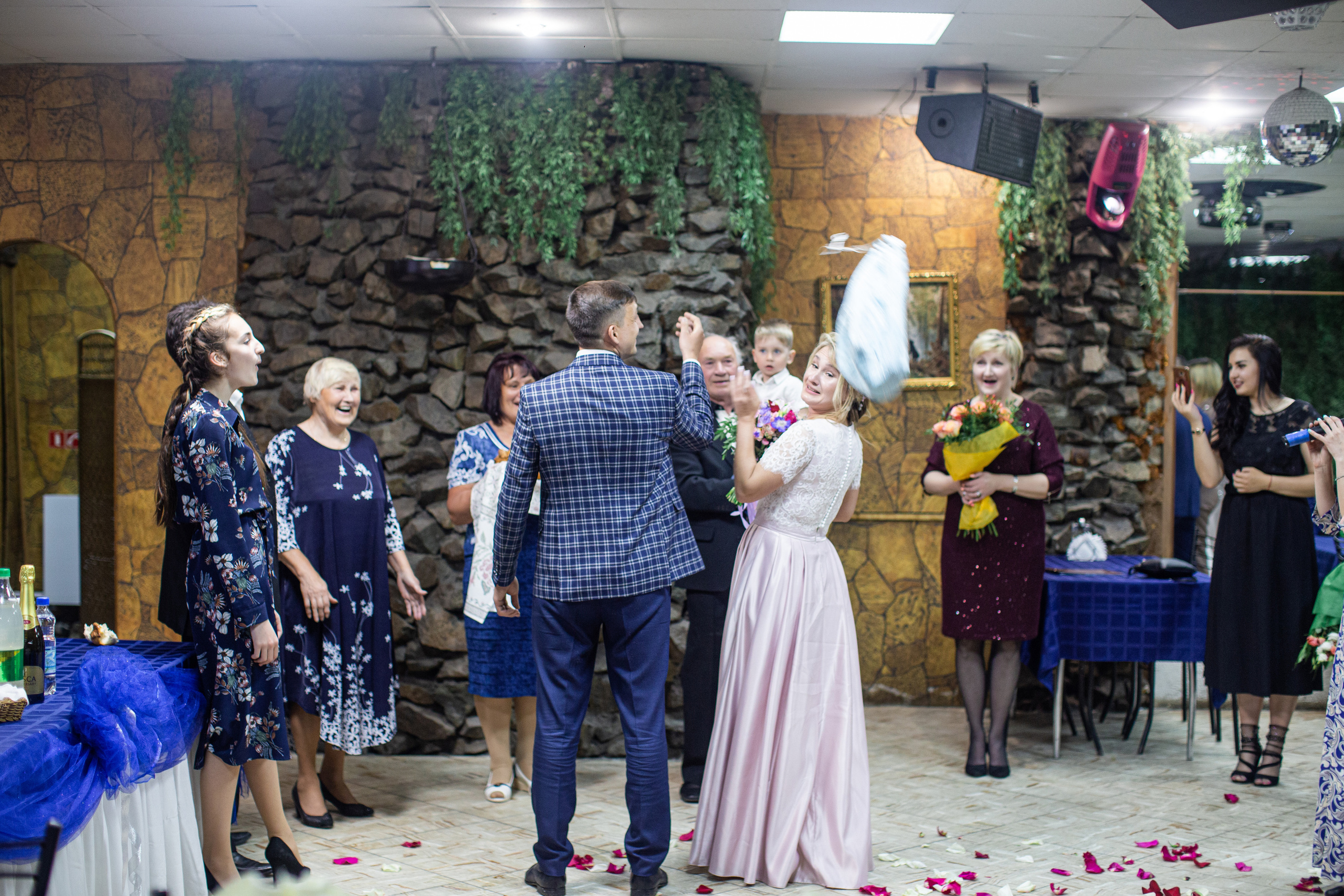 Свадебный банкет. Фотограф Камчатка