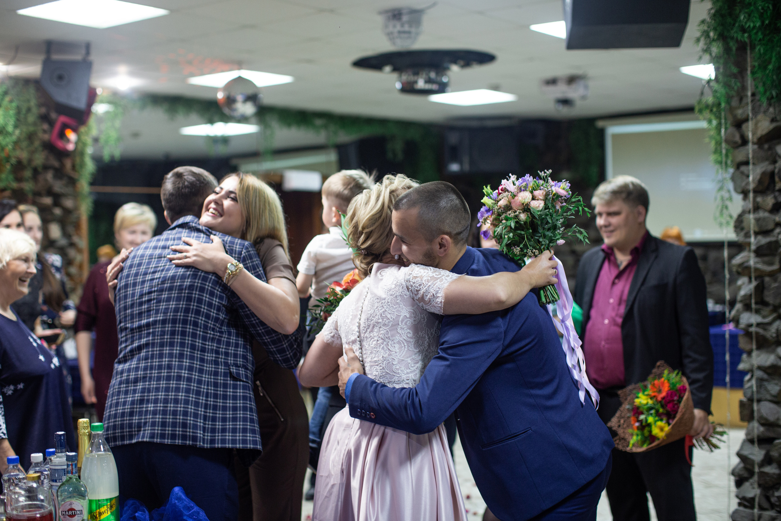 Свадебный банкет. Фотограф Камчатка