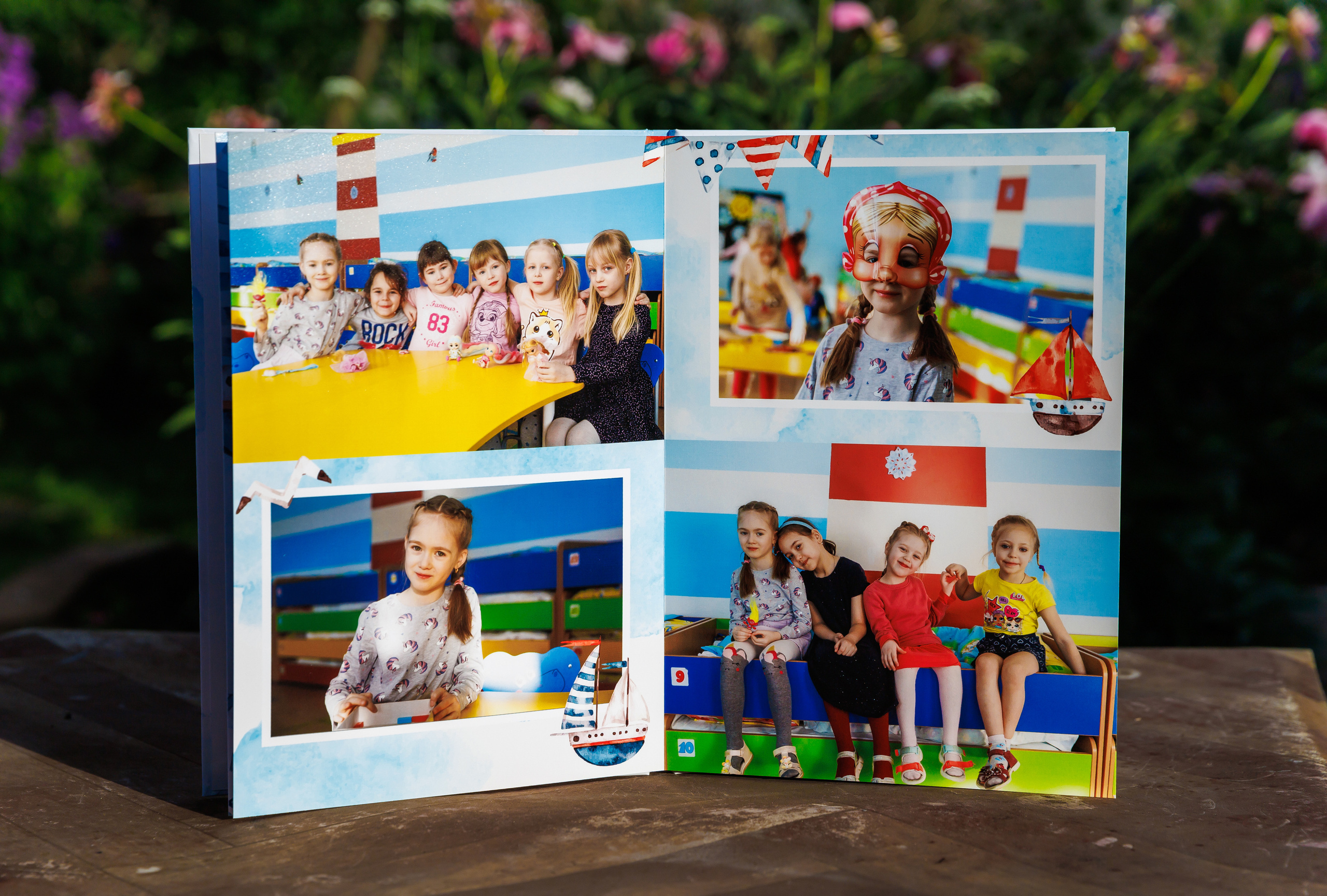 Выпускная фотокнига для детского сада. Свадебный и семейный фотограф в Санкт-Петербурге Кирилл Шалагинов