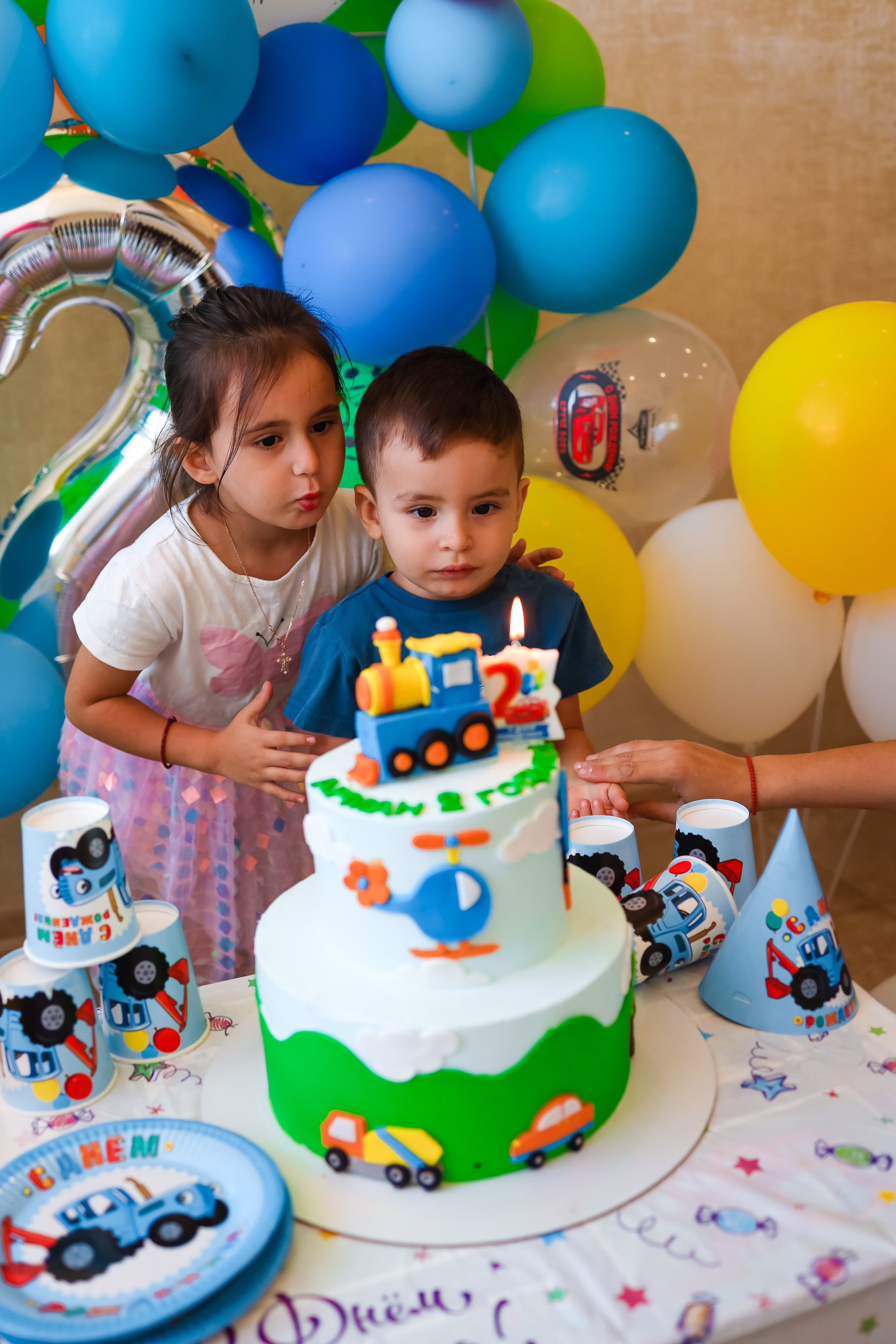 День рождения 2 года дома. Главная