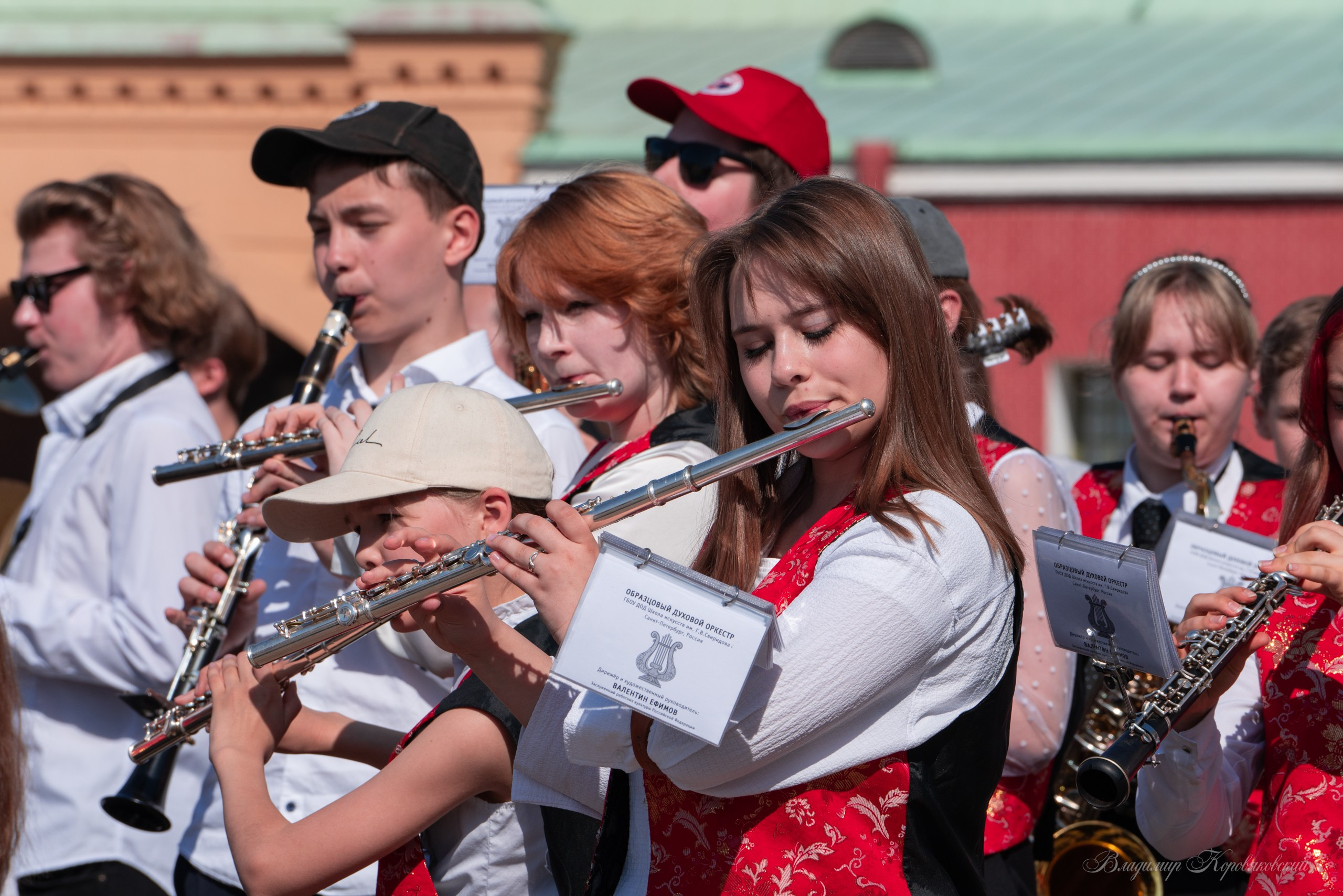 I Парад духовых детско-юношеских оркестров. Фотограф Владимир Коровяковский