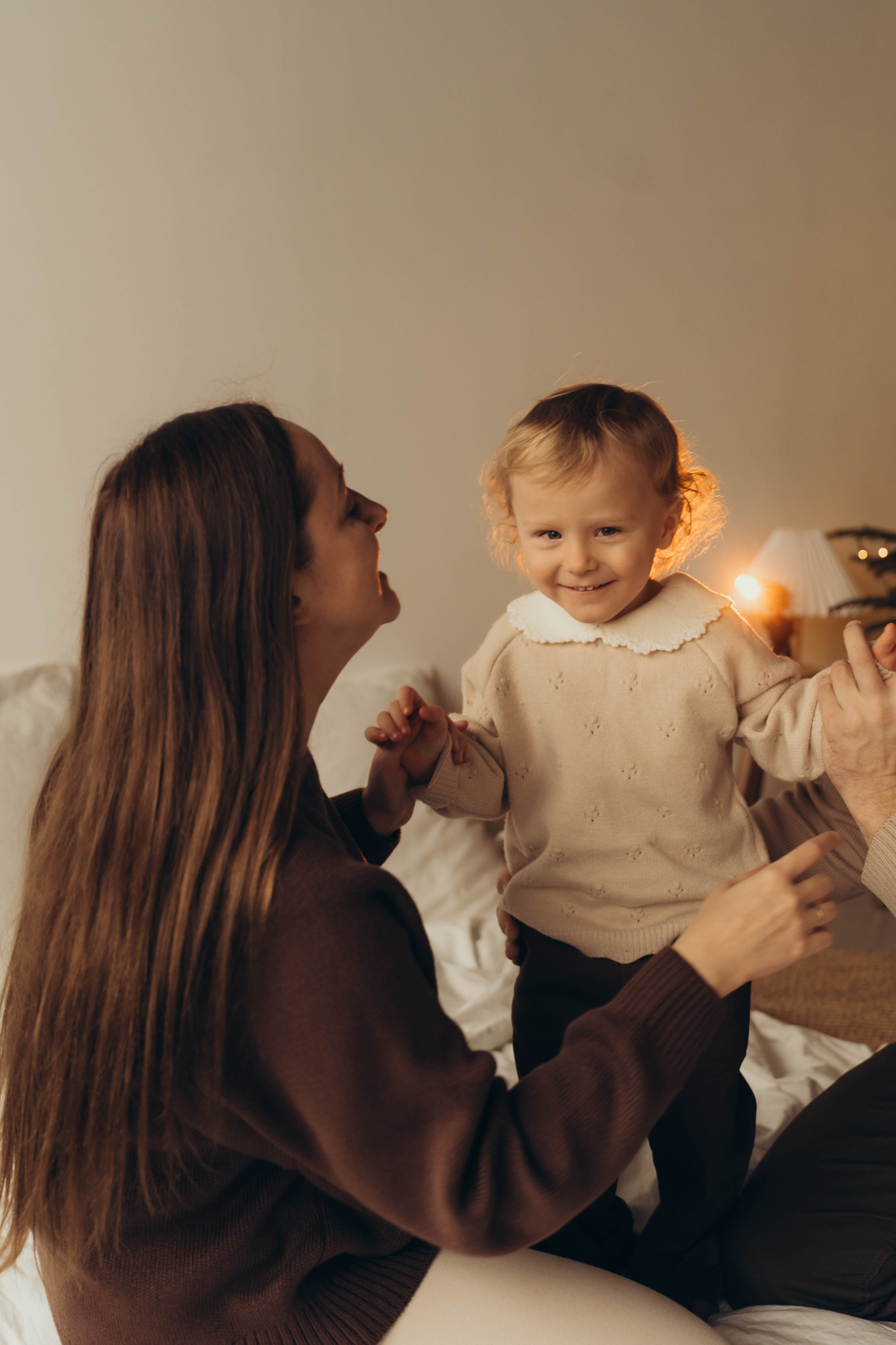 Екатерина, Николай и малышка Аня