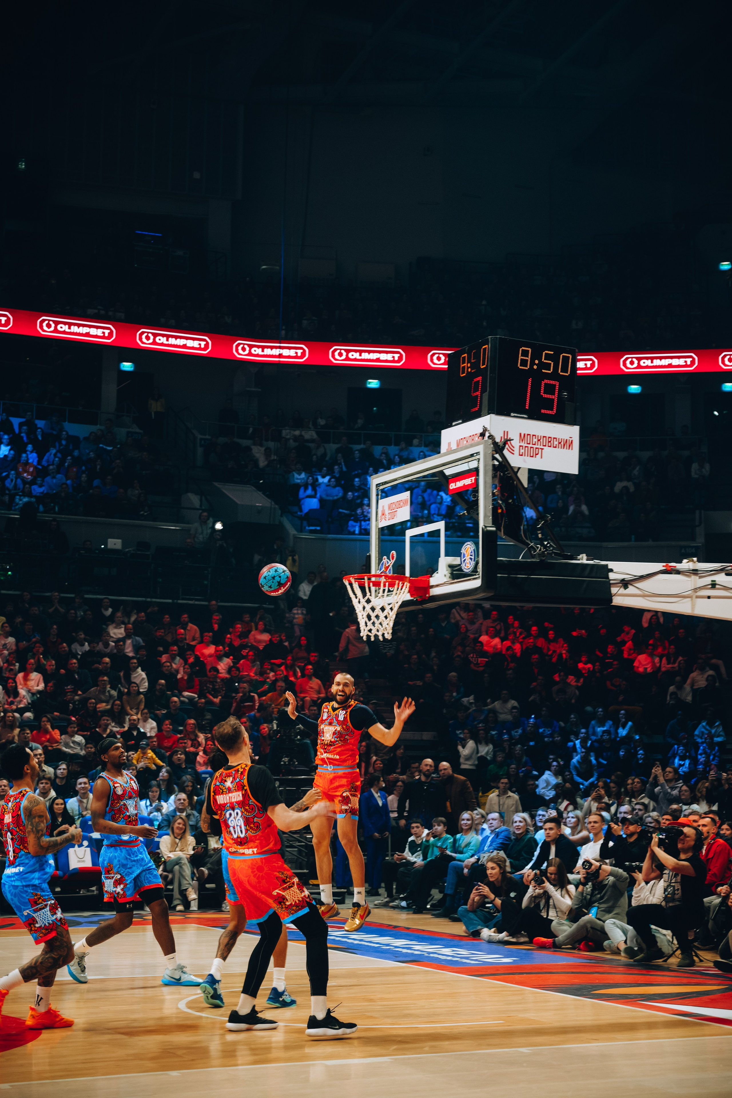 Сибур на Матче Всех Звезд 2025 Единой Лиги ВТБ. Фотограф и видеограф Мария Банщикова, Солнечногорск, Москва