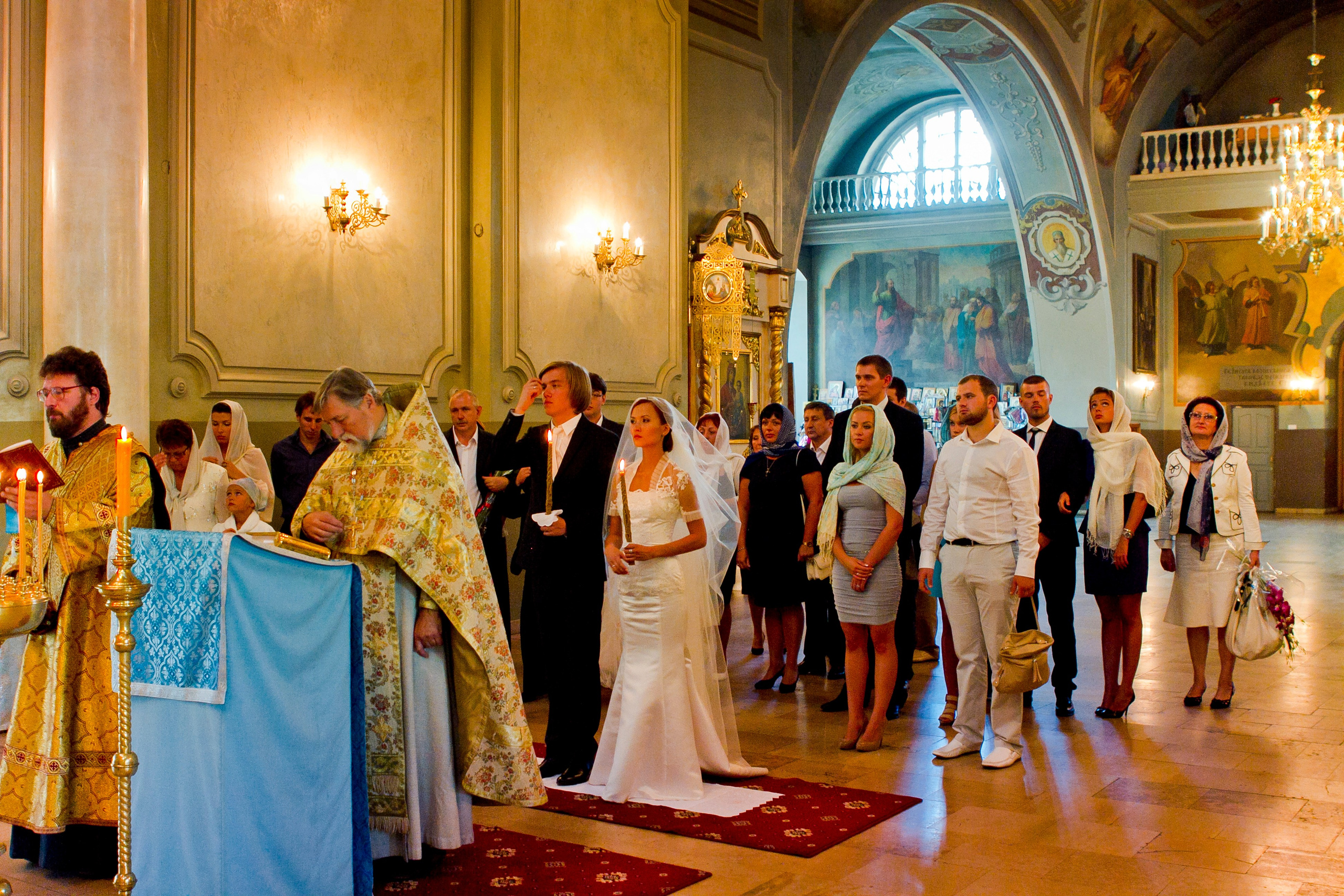 Свадьба Юра и Юля Венчание. Skazka.wfolio.pro