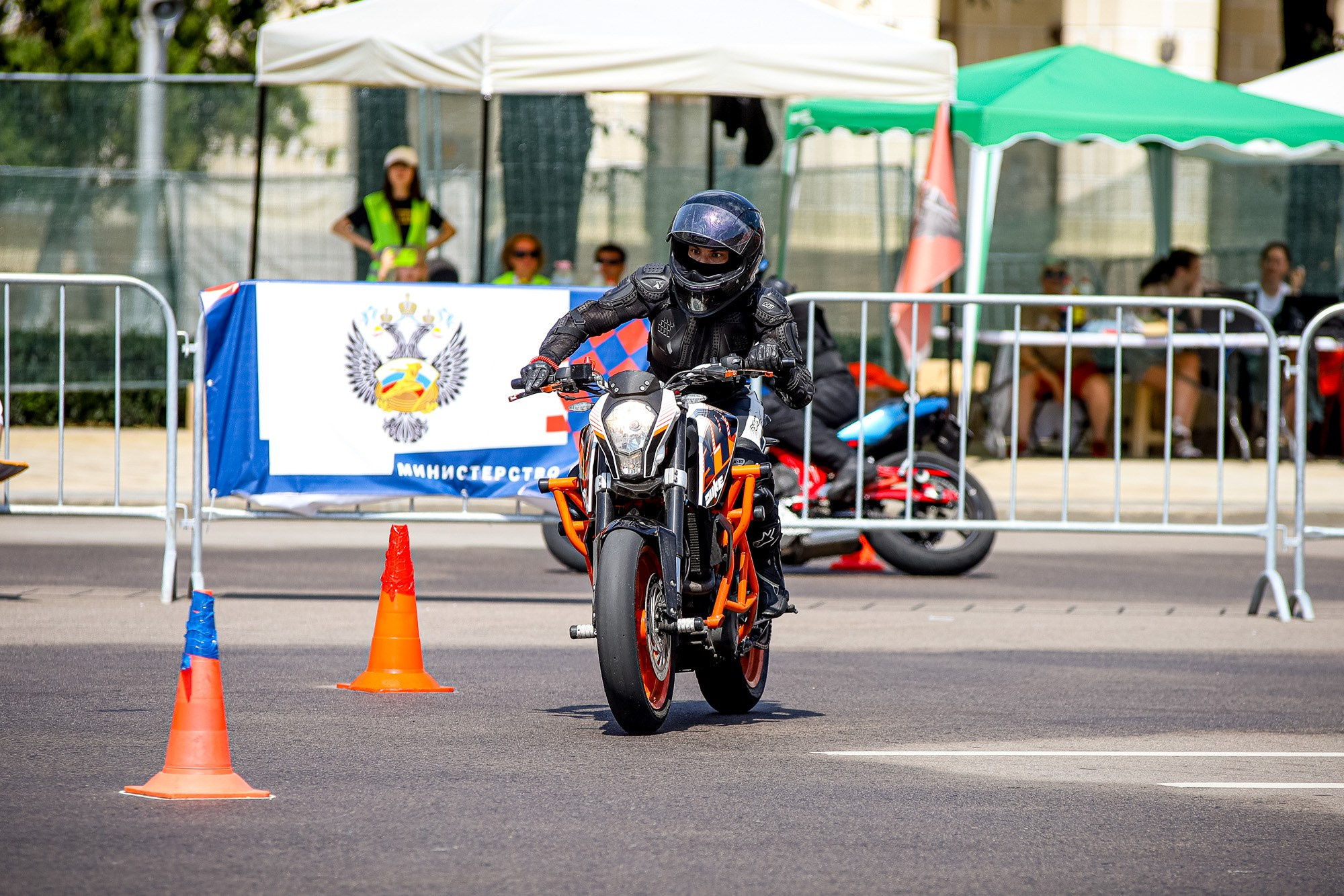 Кубок России по фигурному управлению мотоциклом. Спортивный фотограф Вадим Добедченков