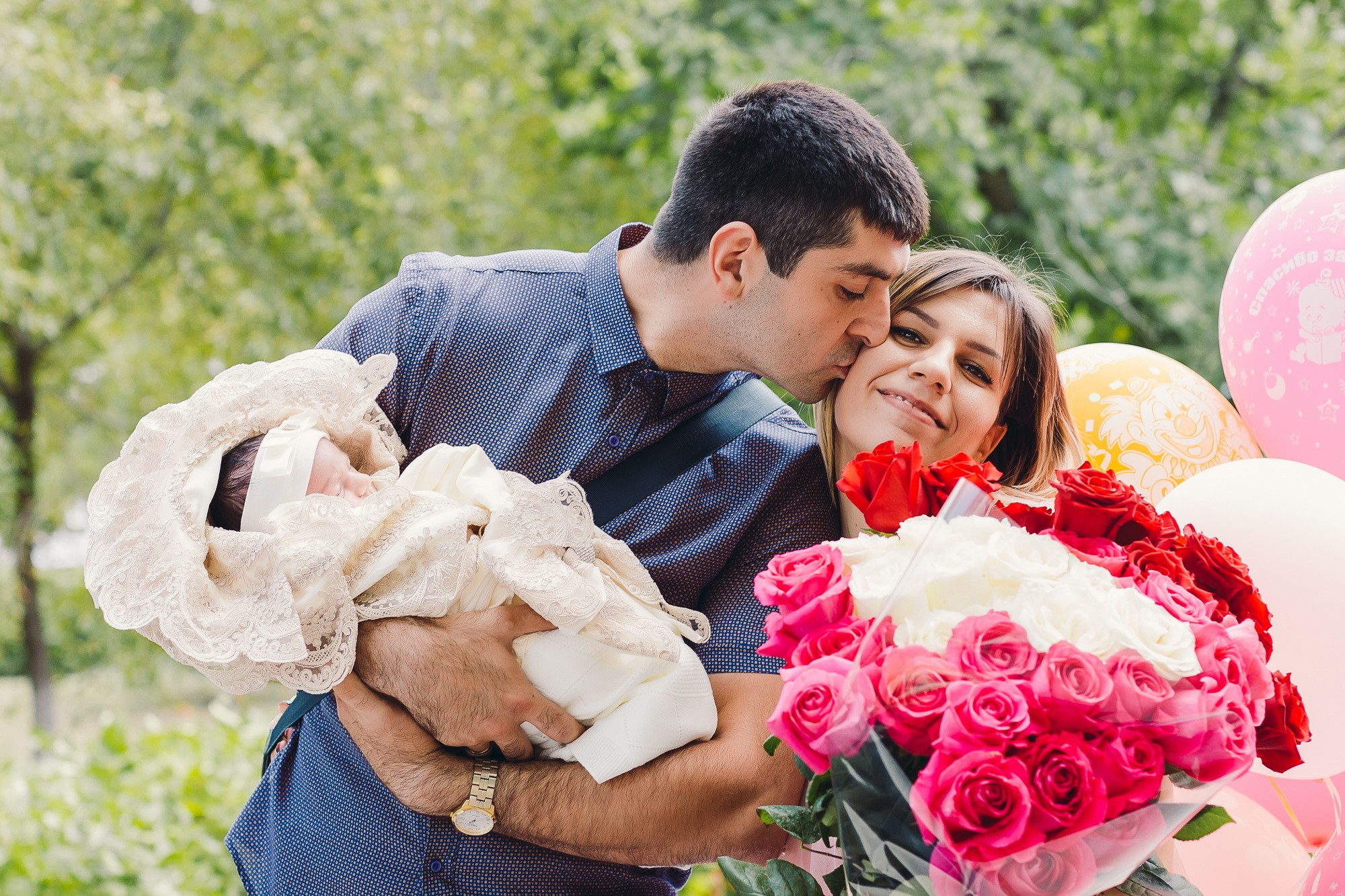 Выписка из роддома (ТЗР). Фотограф в Волгограде и Волжском Наталья Фирсова