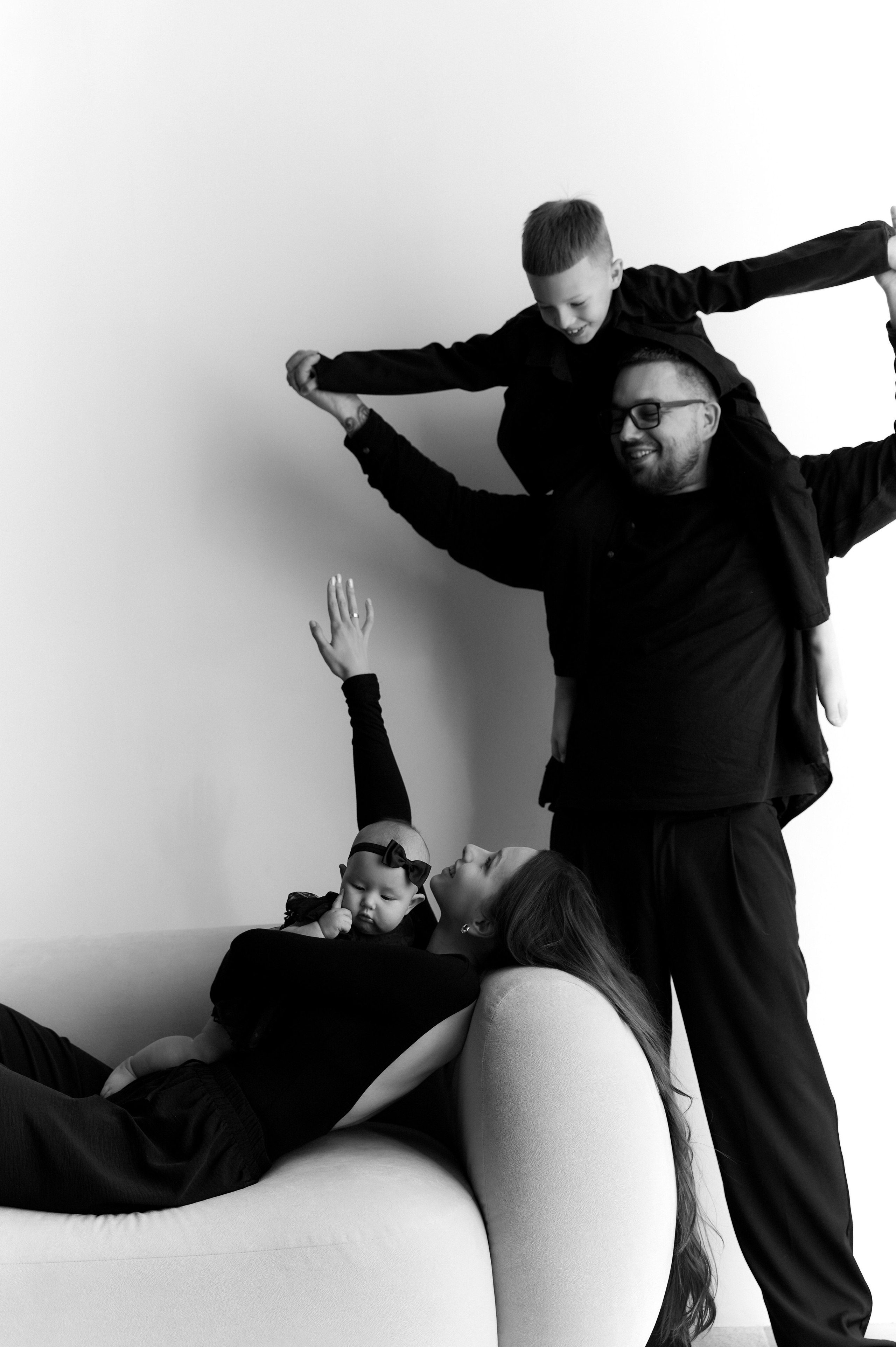 Лиза и ее семья. Фотограф Регина С