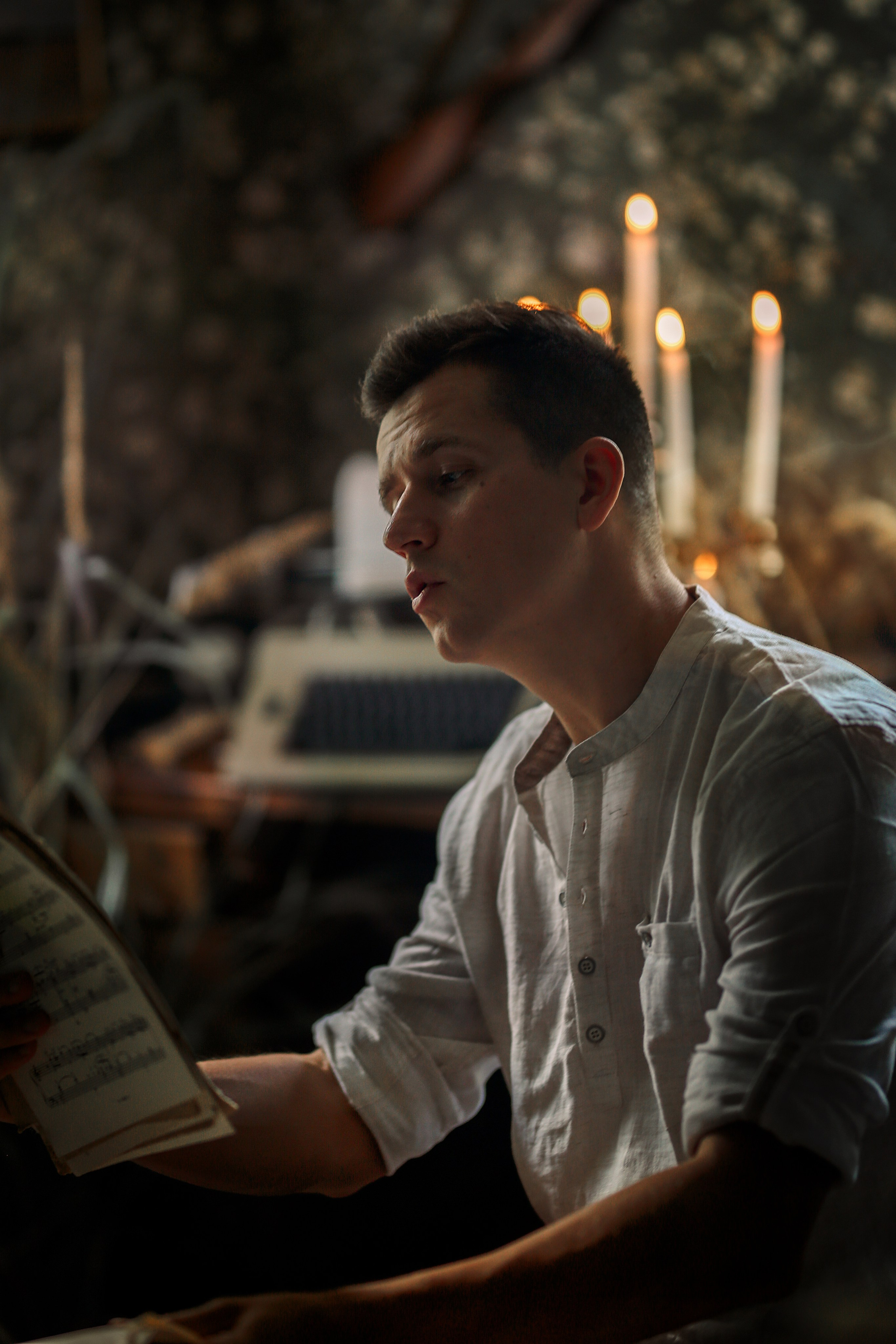 Писатель в Drozd House. Фотограф Анастасия Залевская