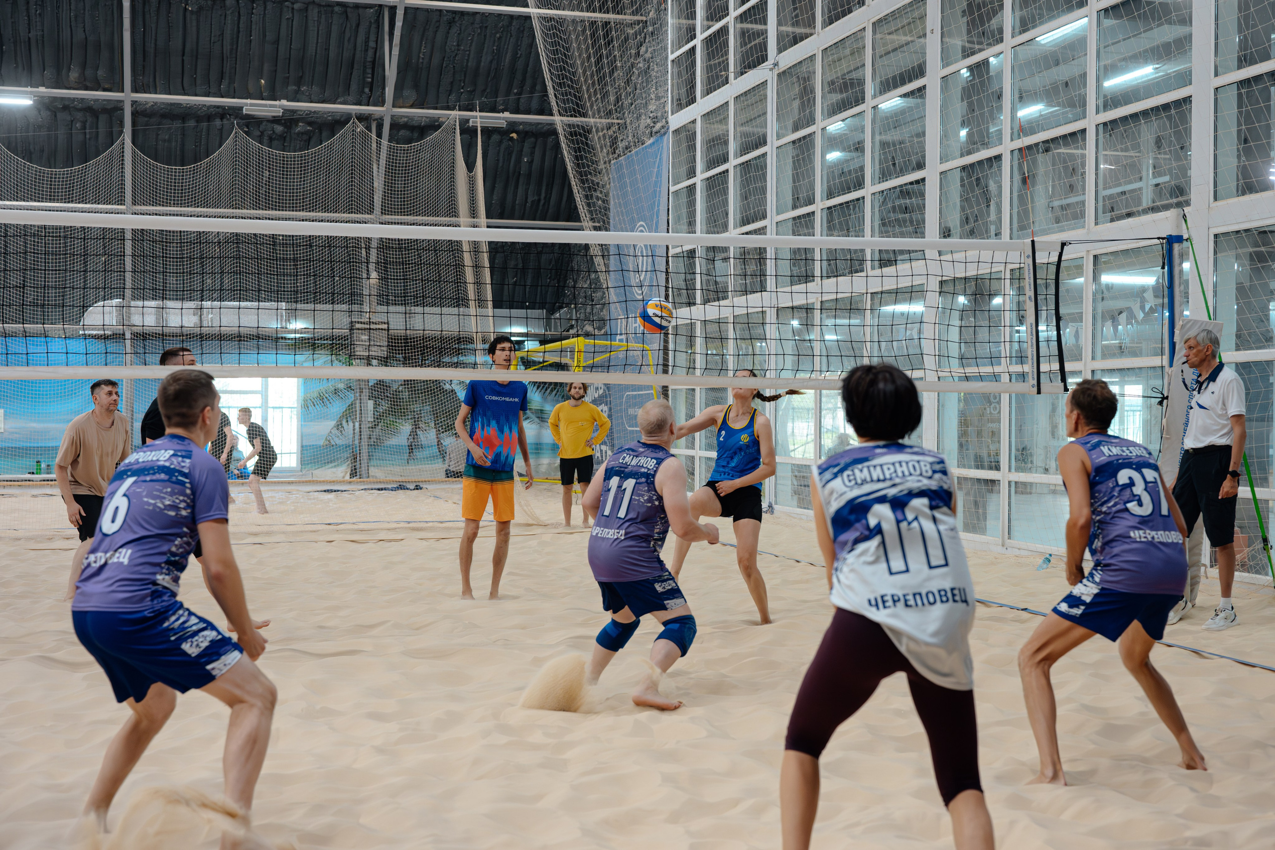 Пляжный волейбол. Коммерческий фотограф в Санкт-Петербурге Анна Кобзарь