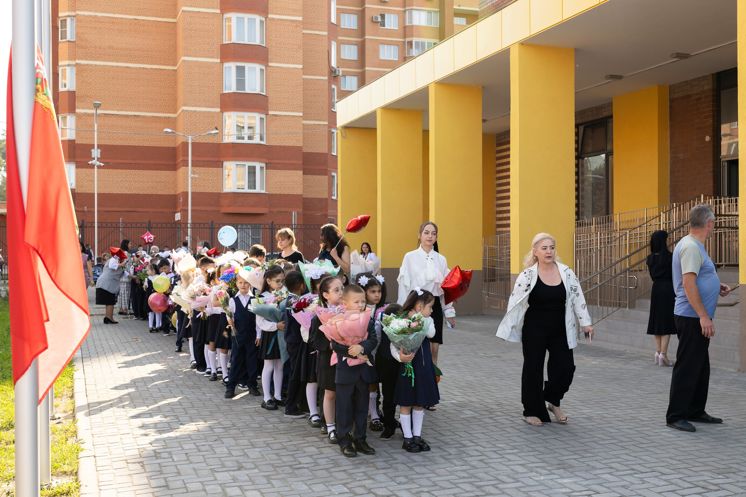 Линейка 1 сентября. Профессиональный Фотограф в Москве Андрей Славнов