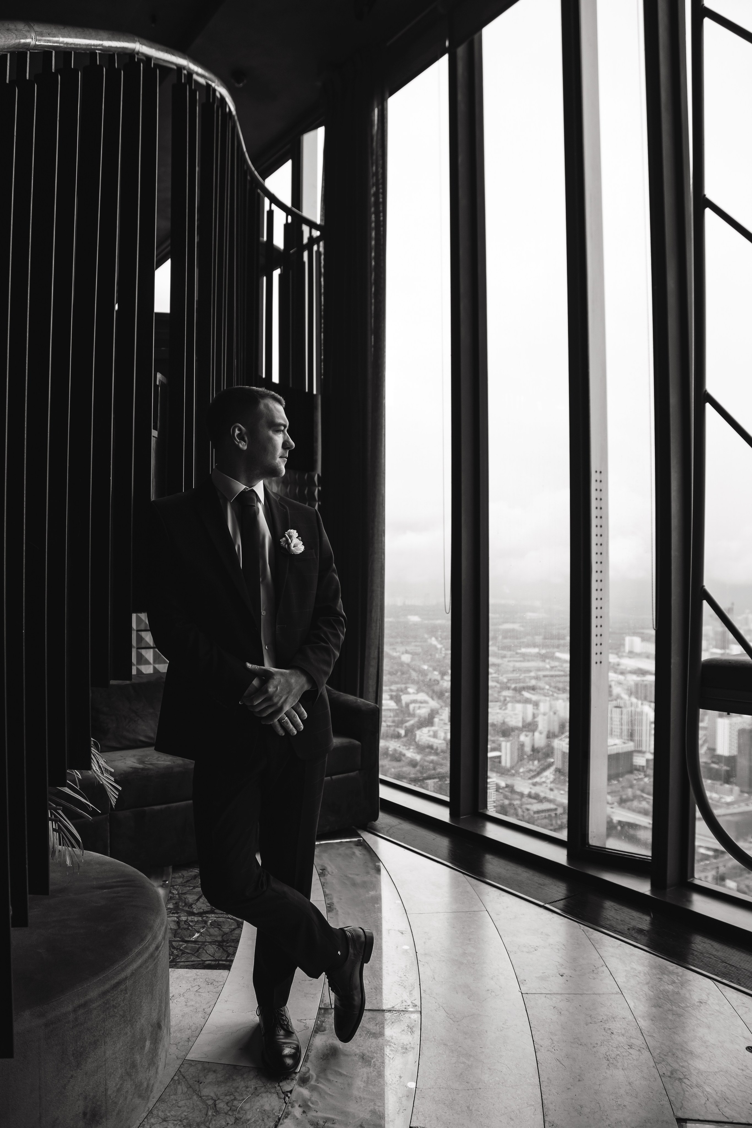 регистрация брака в Москва-Сити, Башня Око ресторан "Birds", стоимость свадебного фотографа в москве