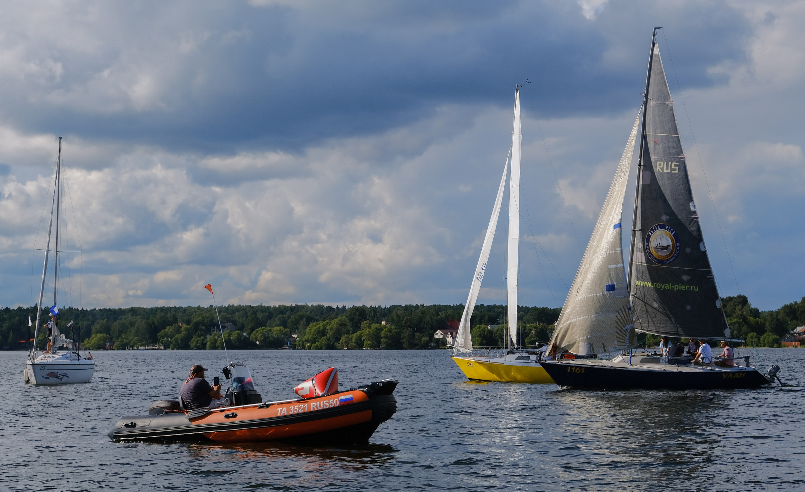 Парусная регата, кейс B2B. -