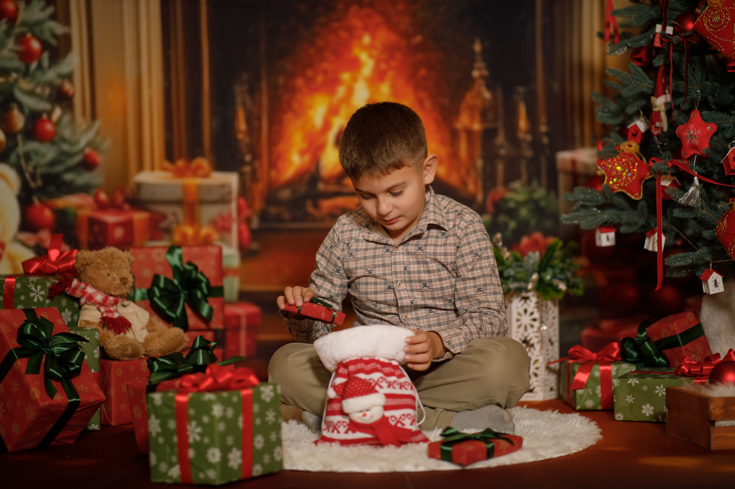 Фотозона для детских садов Новый год. Фотограф во Владикавказе Юрий Геворгизов