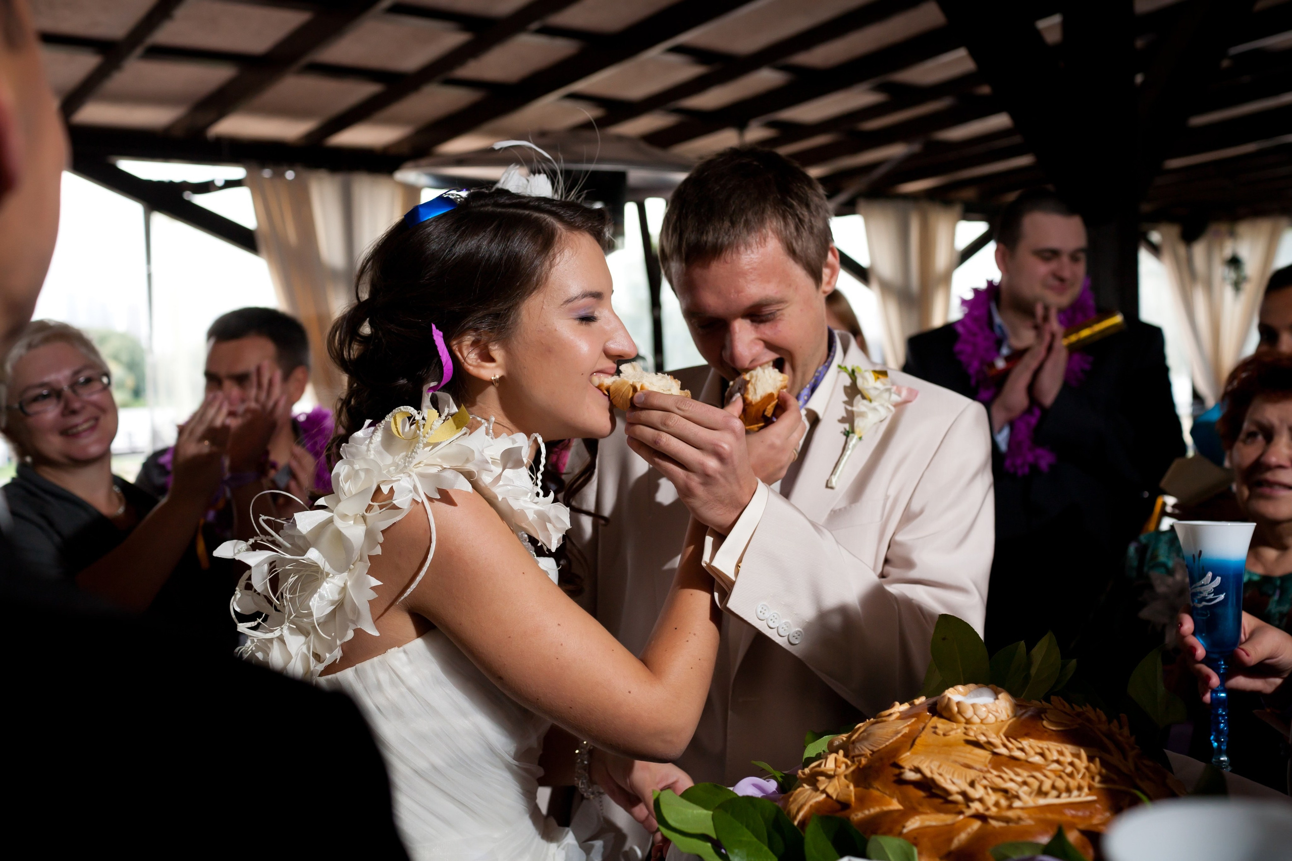 Съемка свадьбы в Серебряном бору. Фотографы в Москве Светлана Устинова и Сергей Грачев