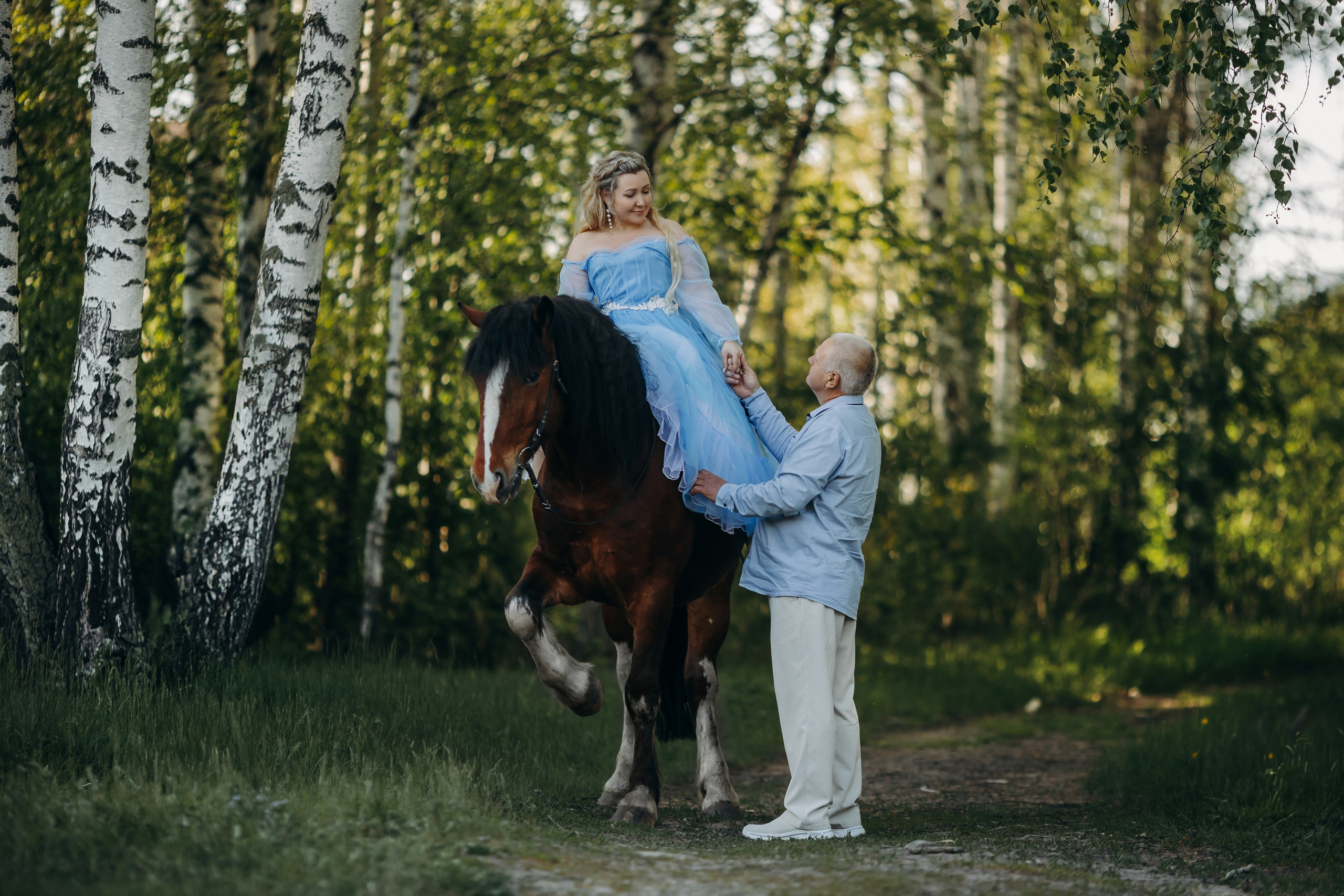 Юрий&Наталья. Анна Молчанова конный фотограф в Тюмени | фотосессии с лошадьми Тюмень