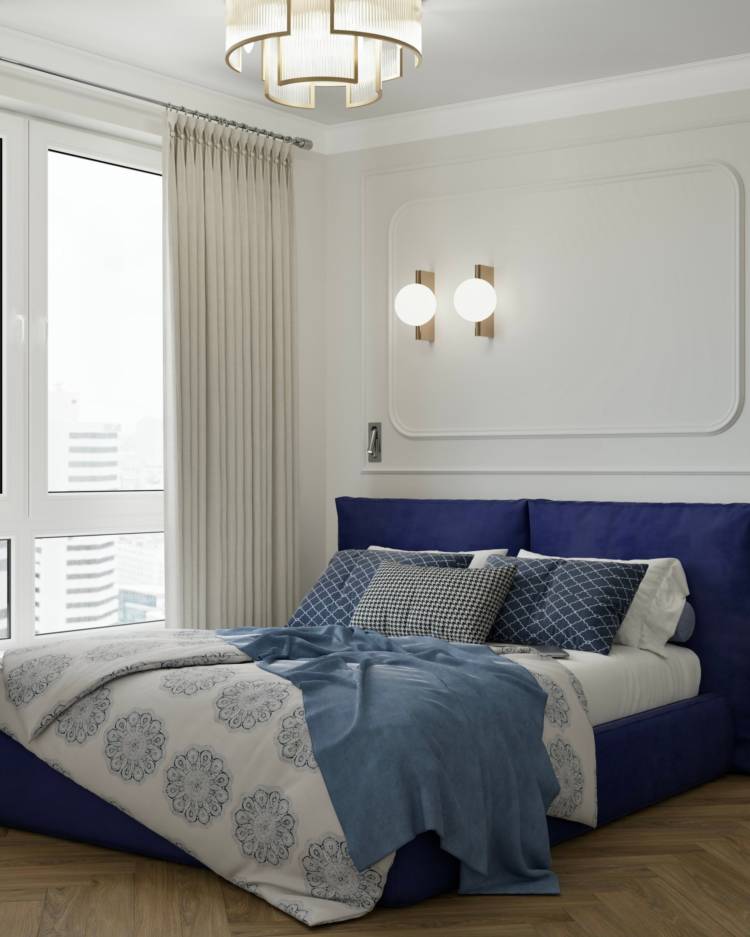 Однокомнатная квартира — 34 м². DMDesign — студия дизайна интерьеров