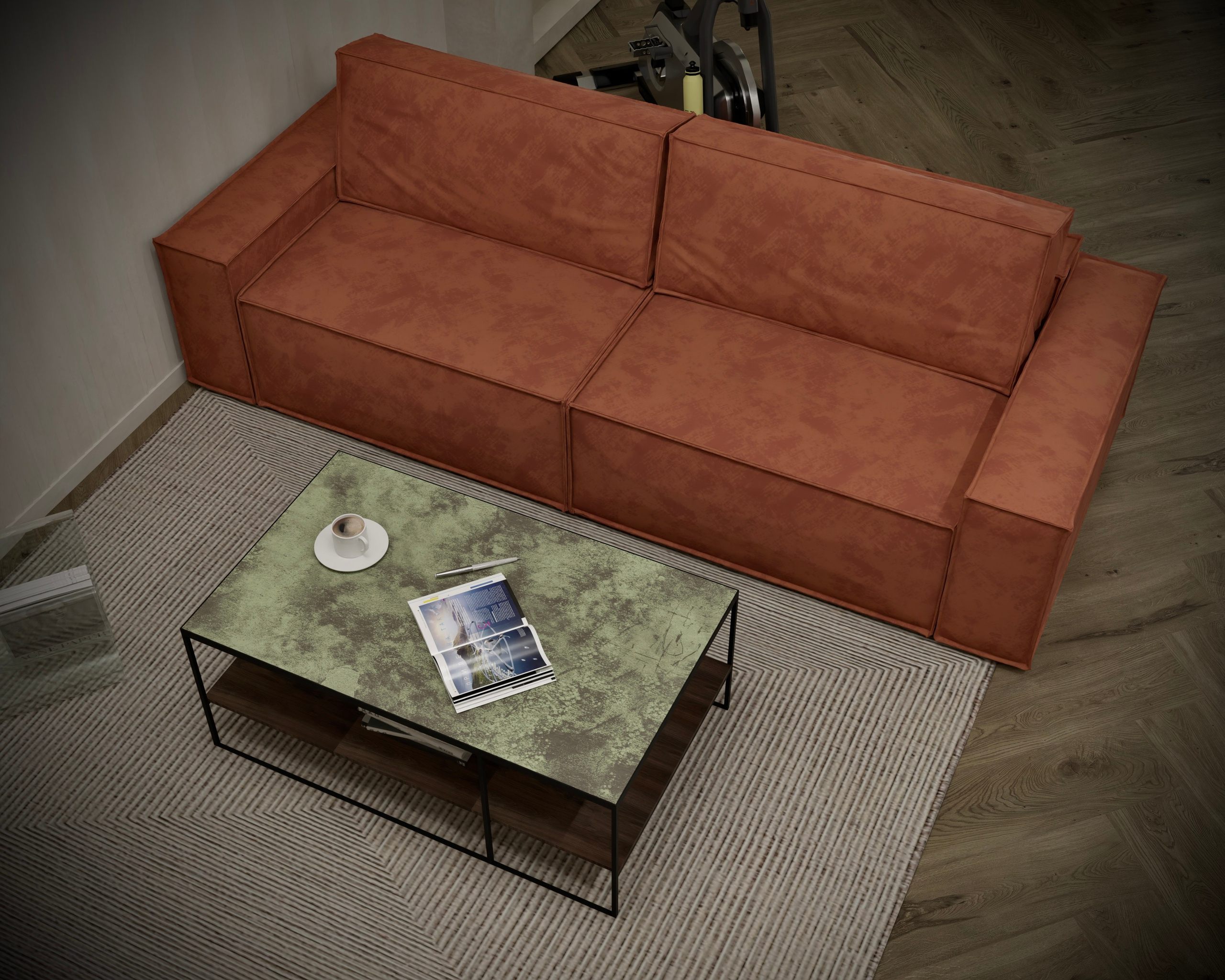 Двухкомнатная квартира — 57 м². DMDesign — студия дизайна интерьеров