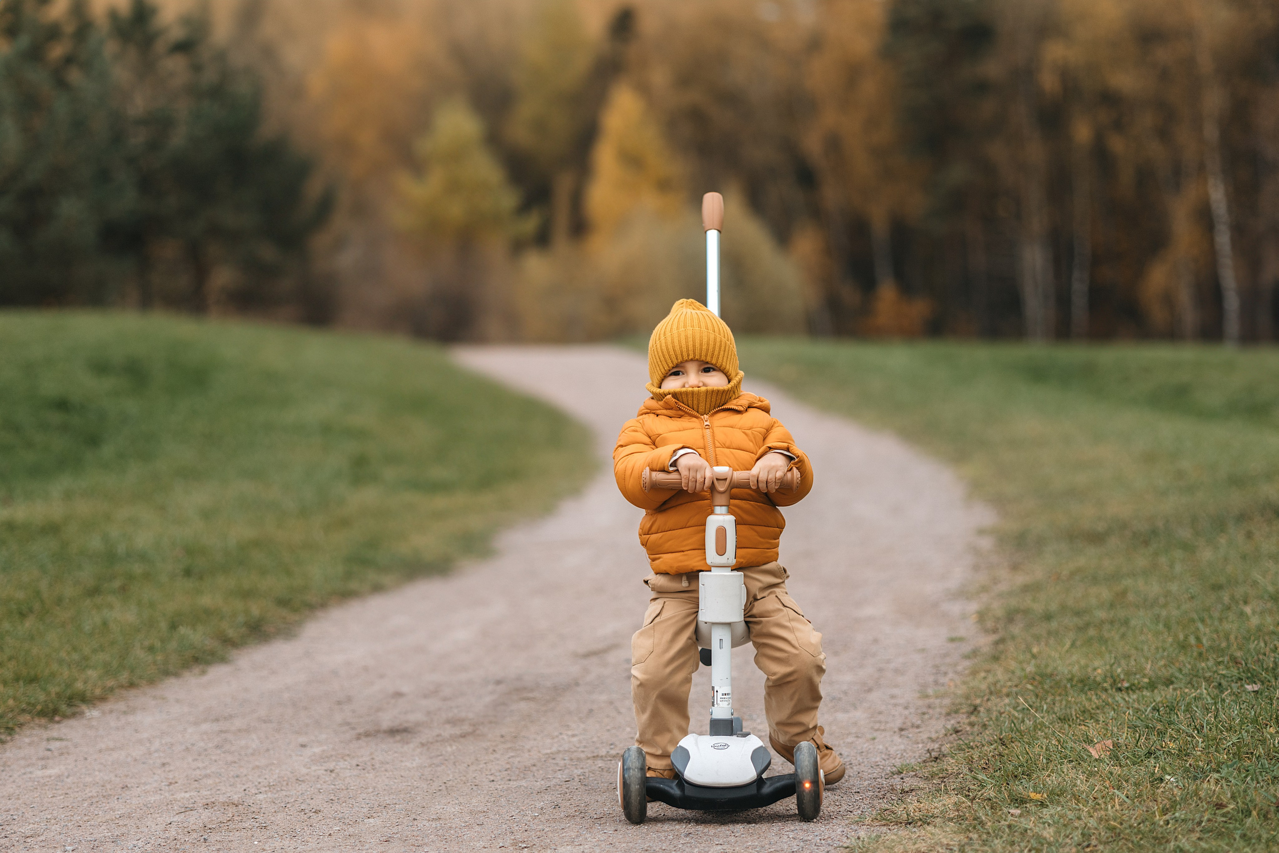 Осенняя семейная съемка. Фотограф Анималист в Москве Анастасия Жучкова