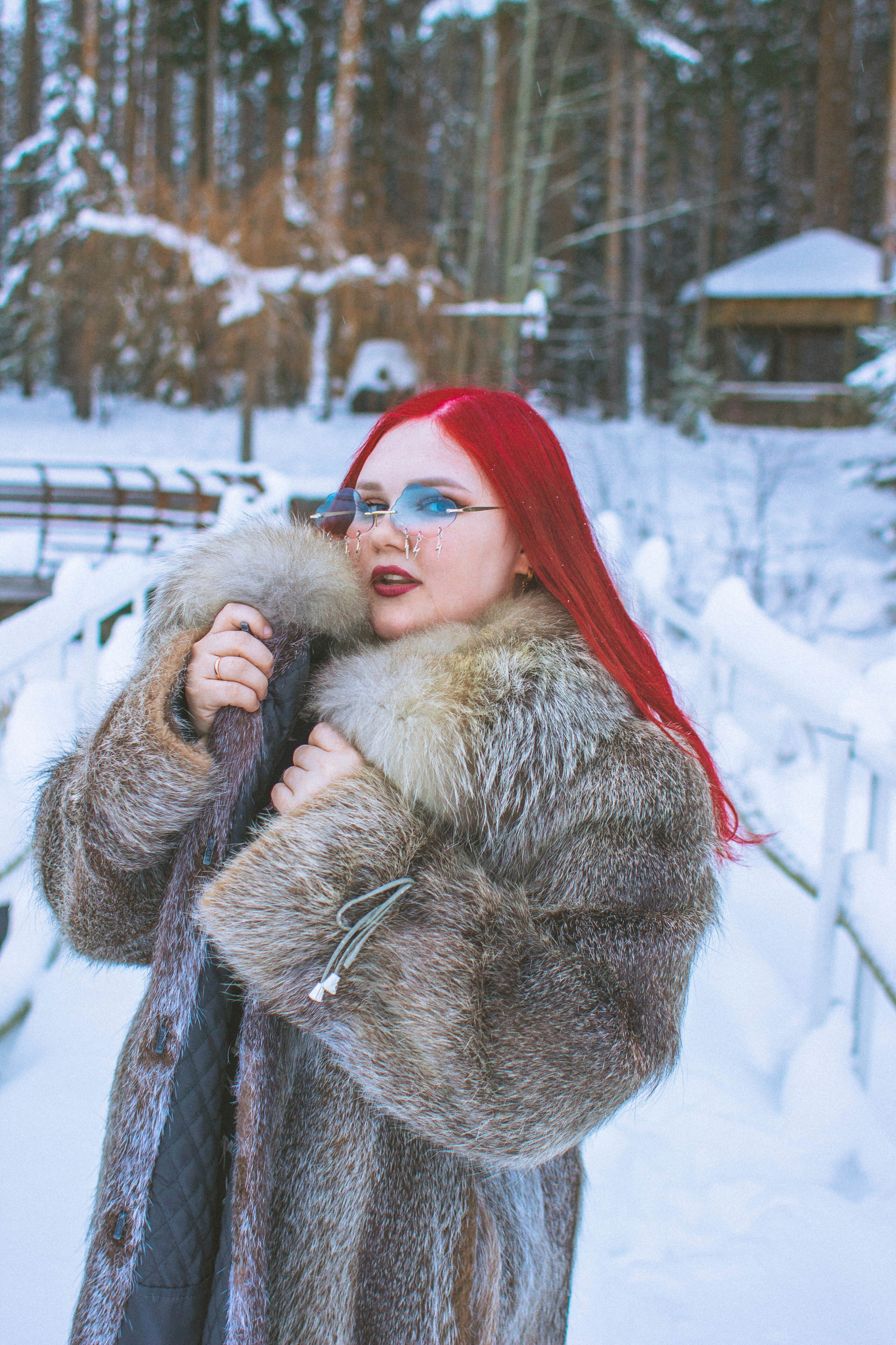 Зимняя съемка — Екатерина