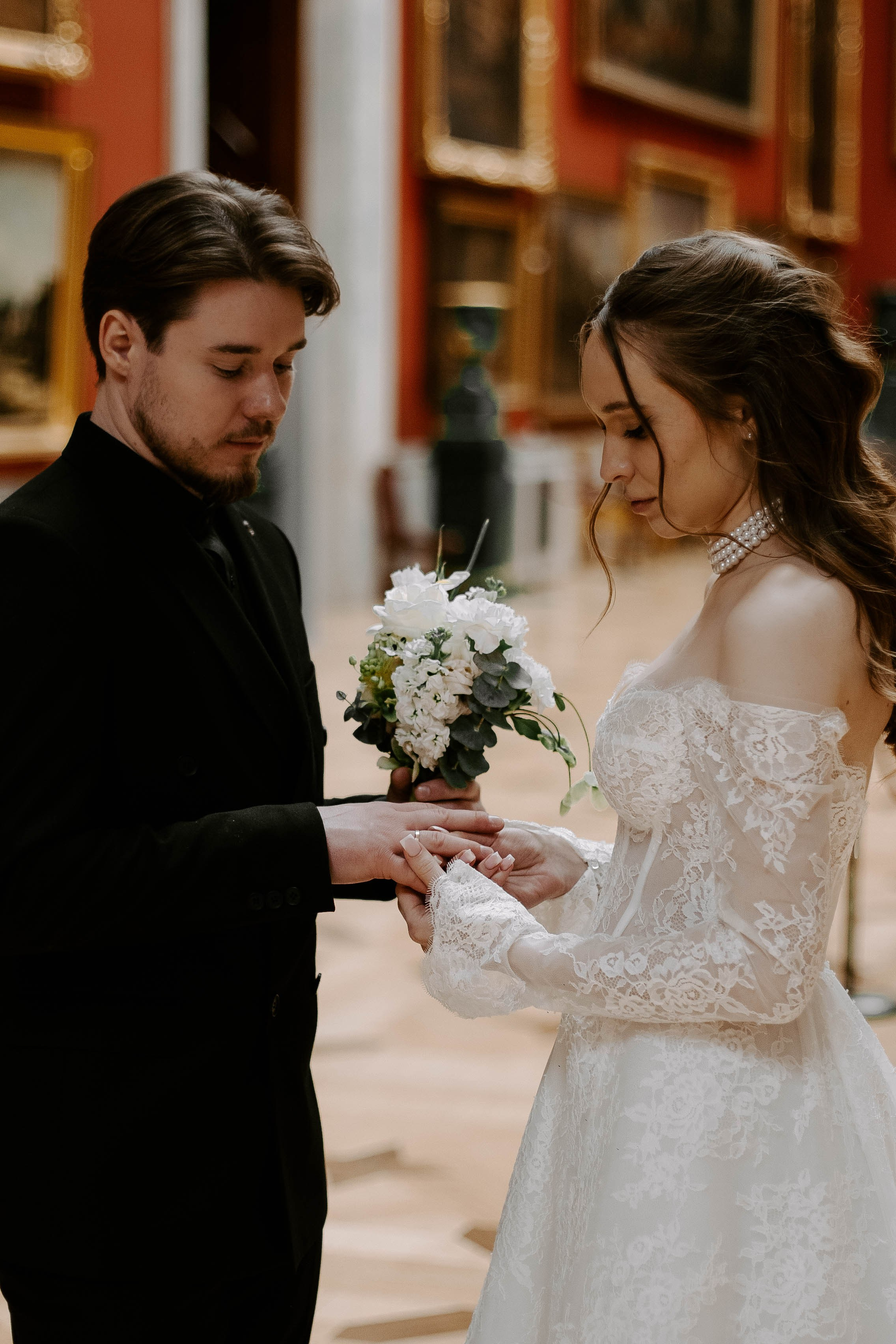 Ольга и Глеб / Эрмитаж. Фотограф Veronika Potaseva