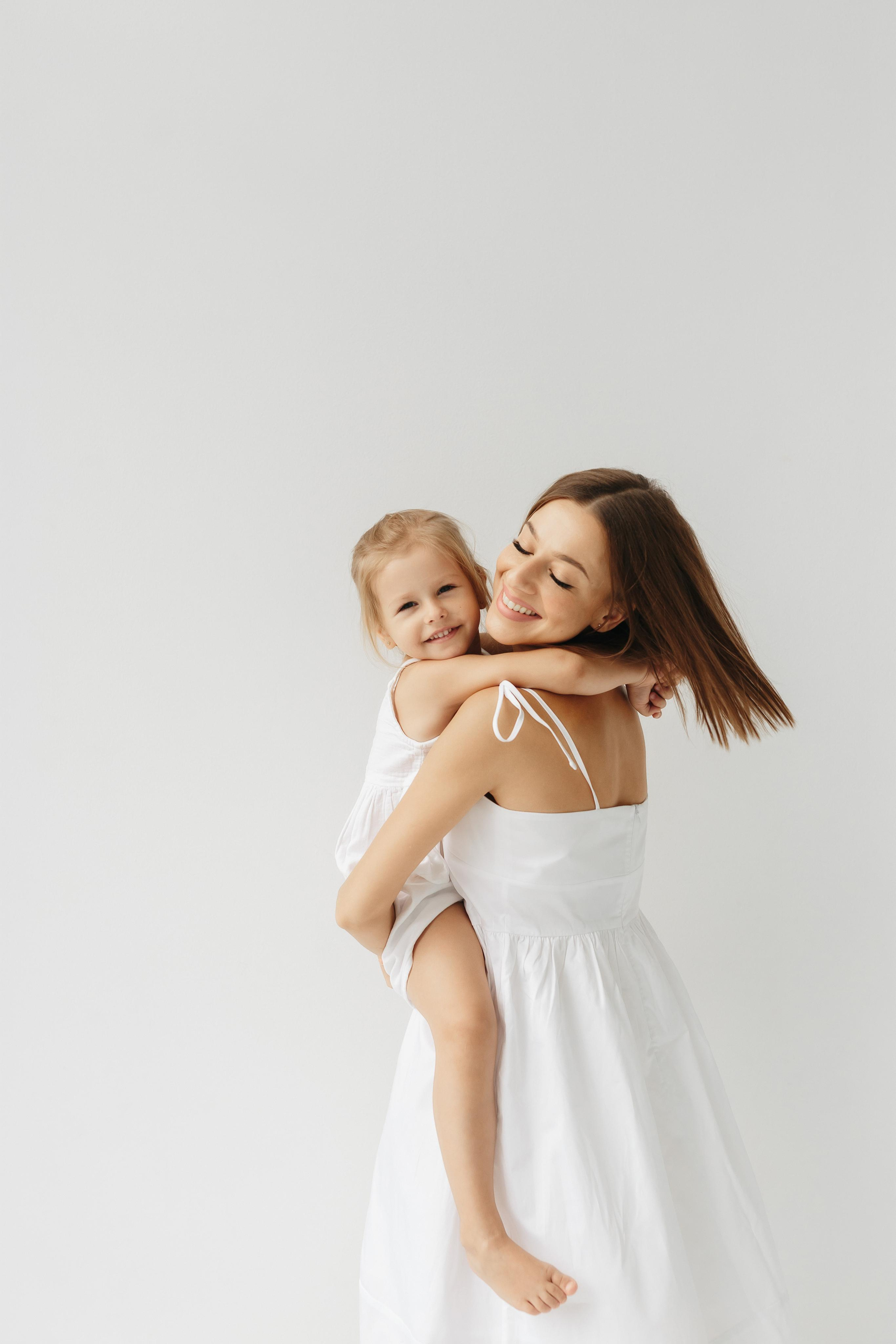 Фотосессия мама и дочь