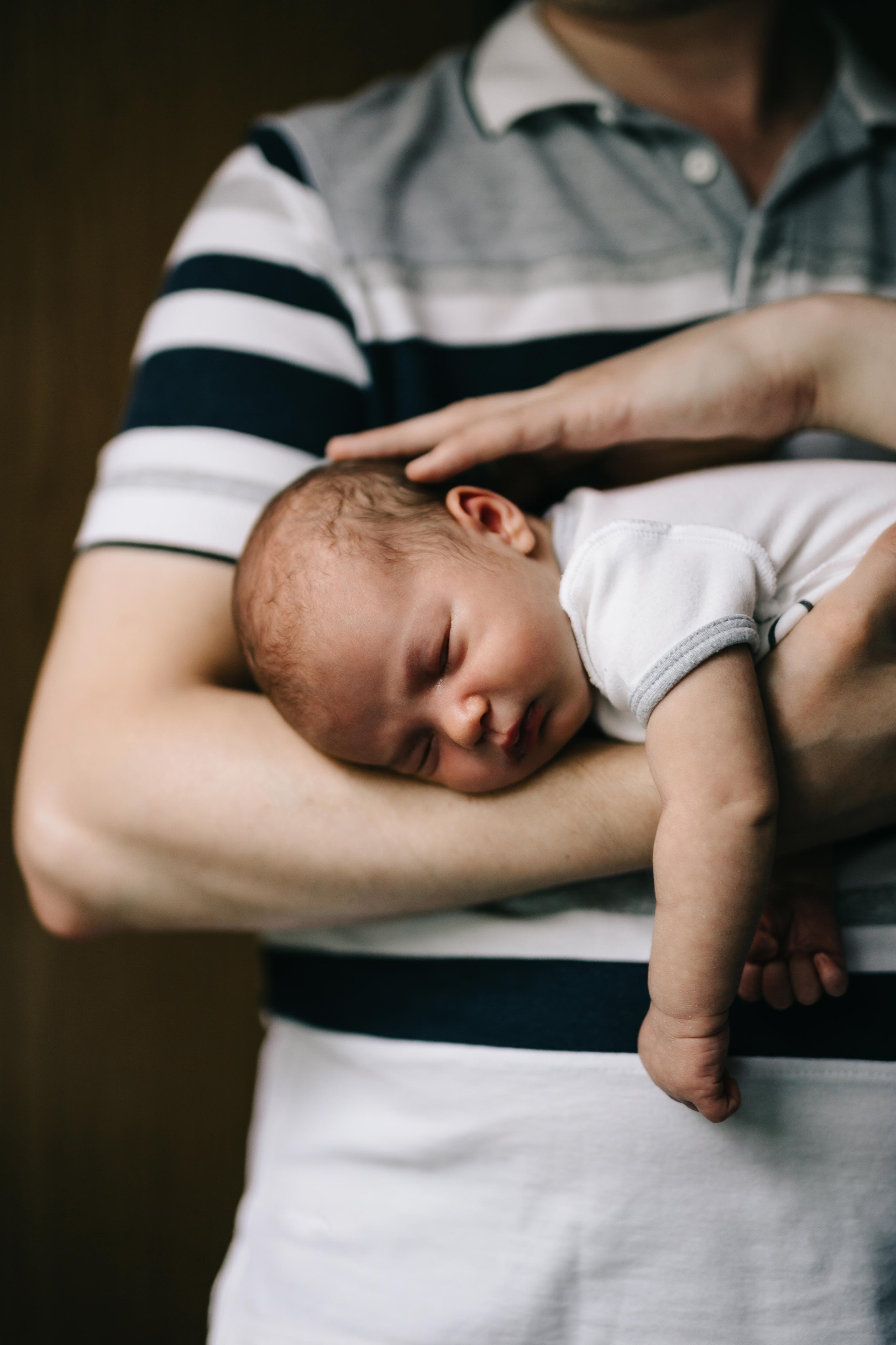 Фотосессия newborn дома
