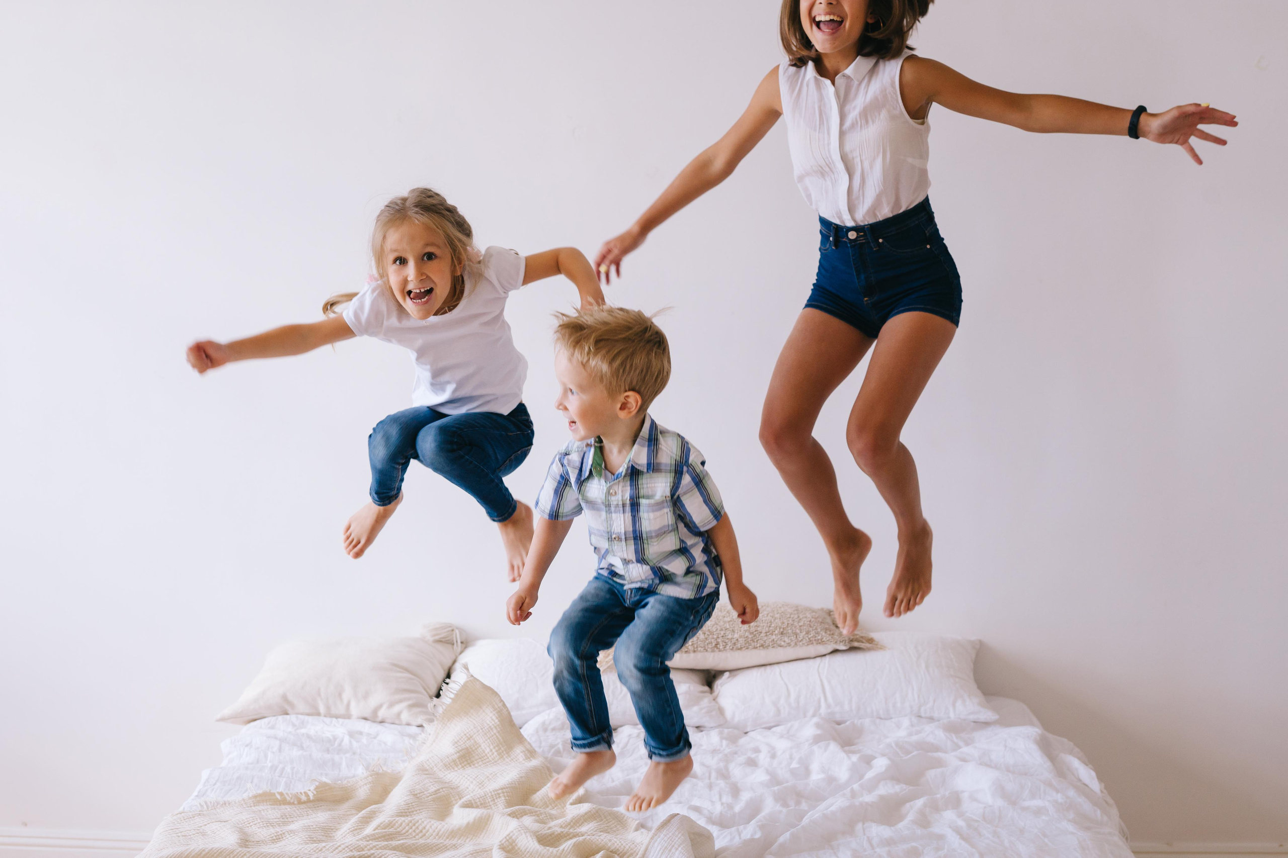 Веселая детская фотосессия