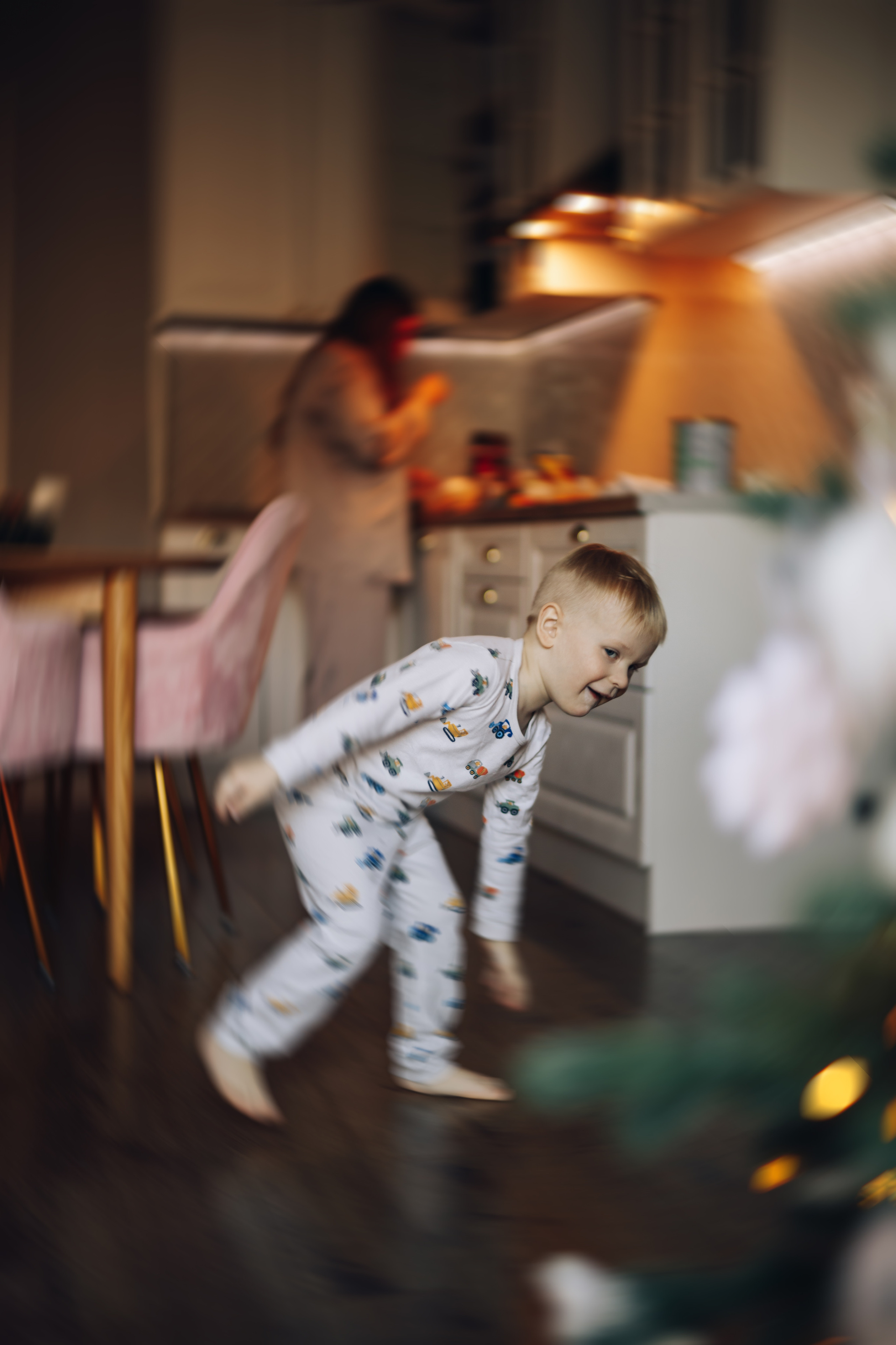 Новогодняя съёмка дома. Дмитрий Мартьянов