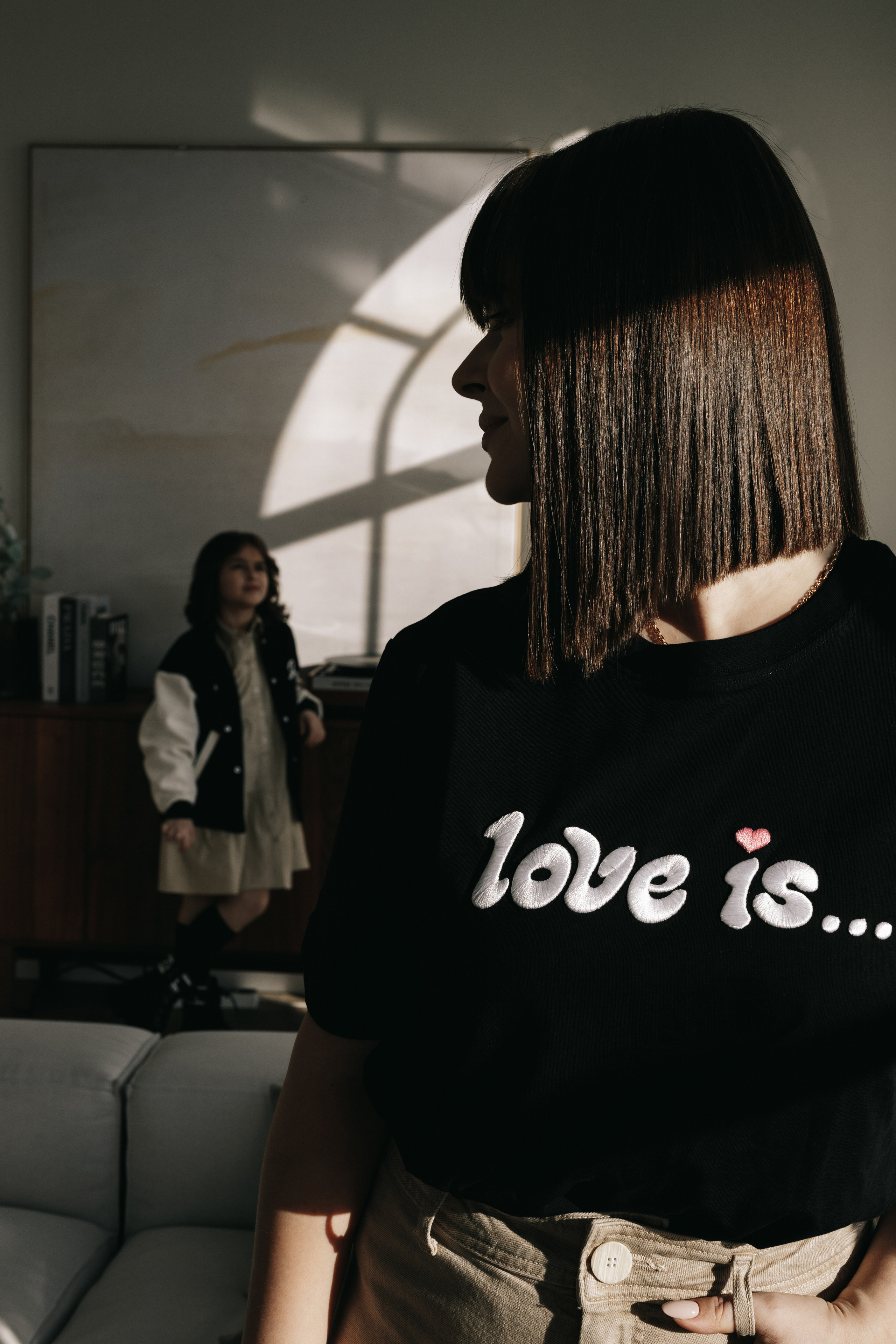 Фотосессия мама и дочь.