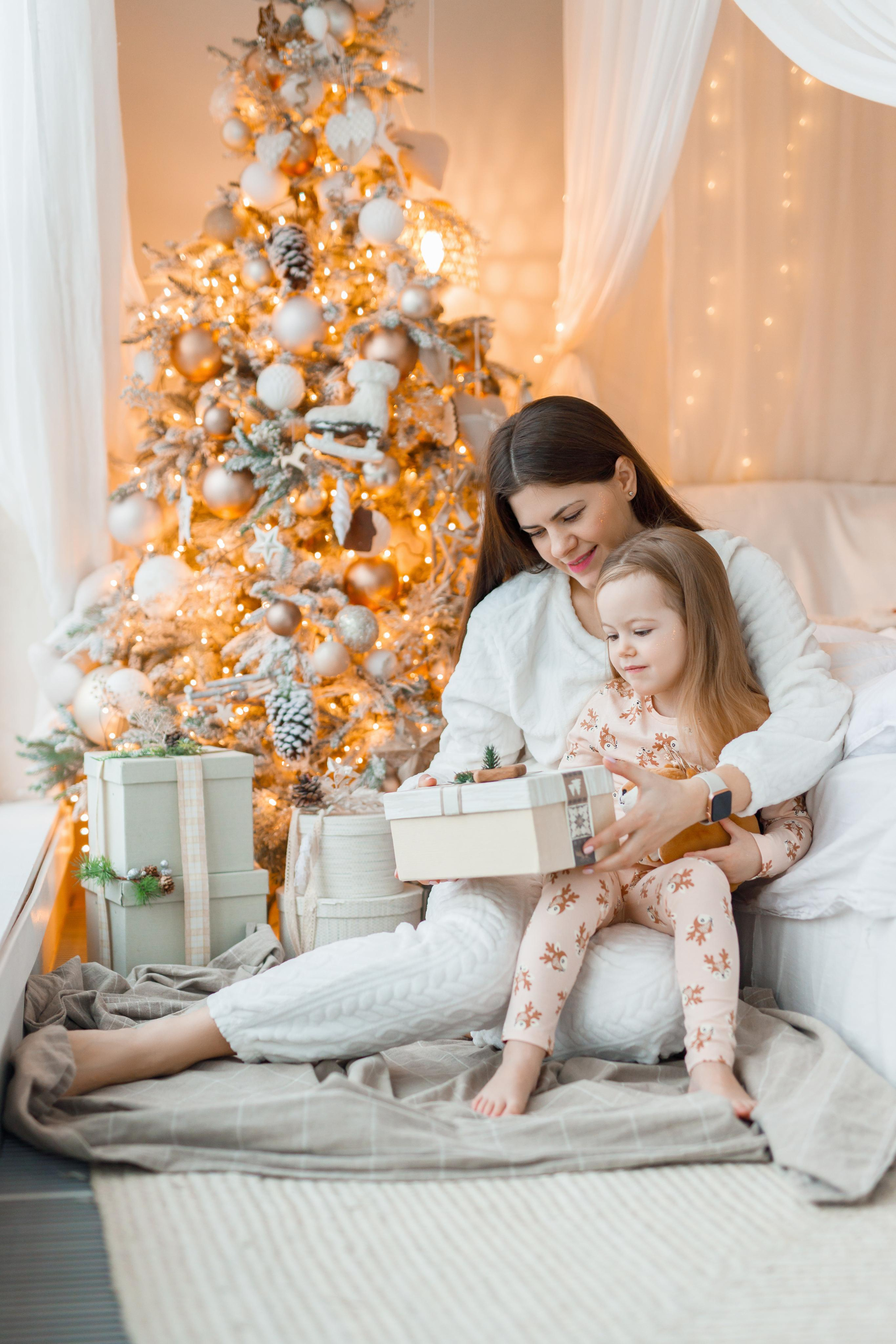 Новогодняя семейная фотосессия.