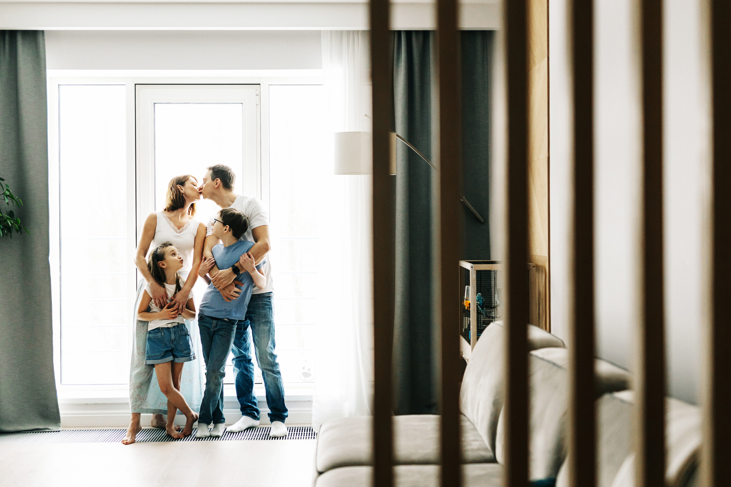 Семейная фотосессия дома. Дмитрий Мартьянов.