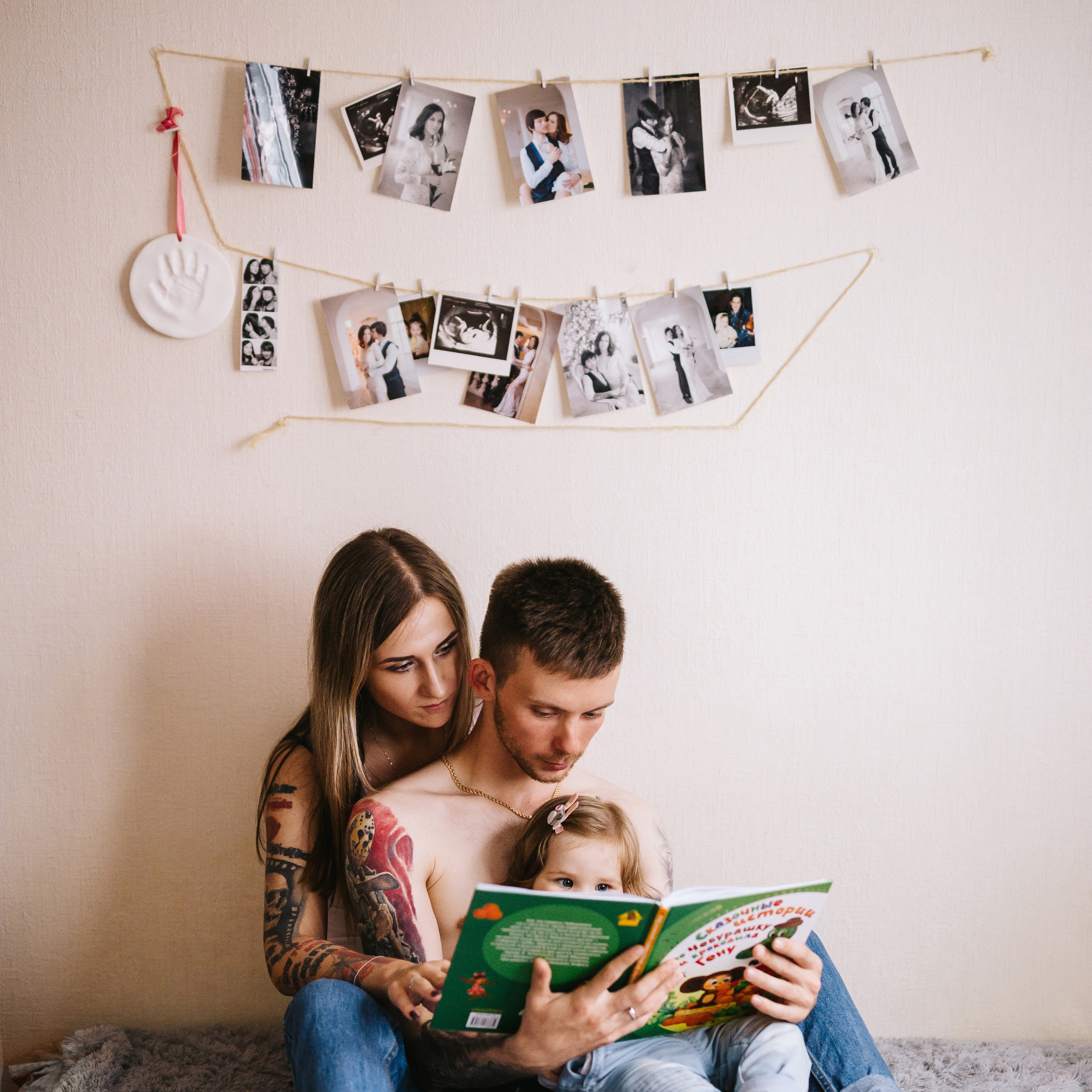 Семейная съёмка дома