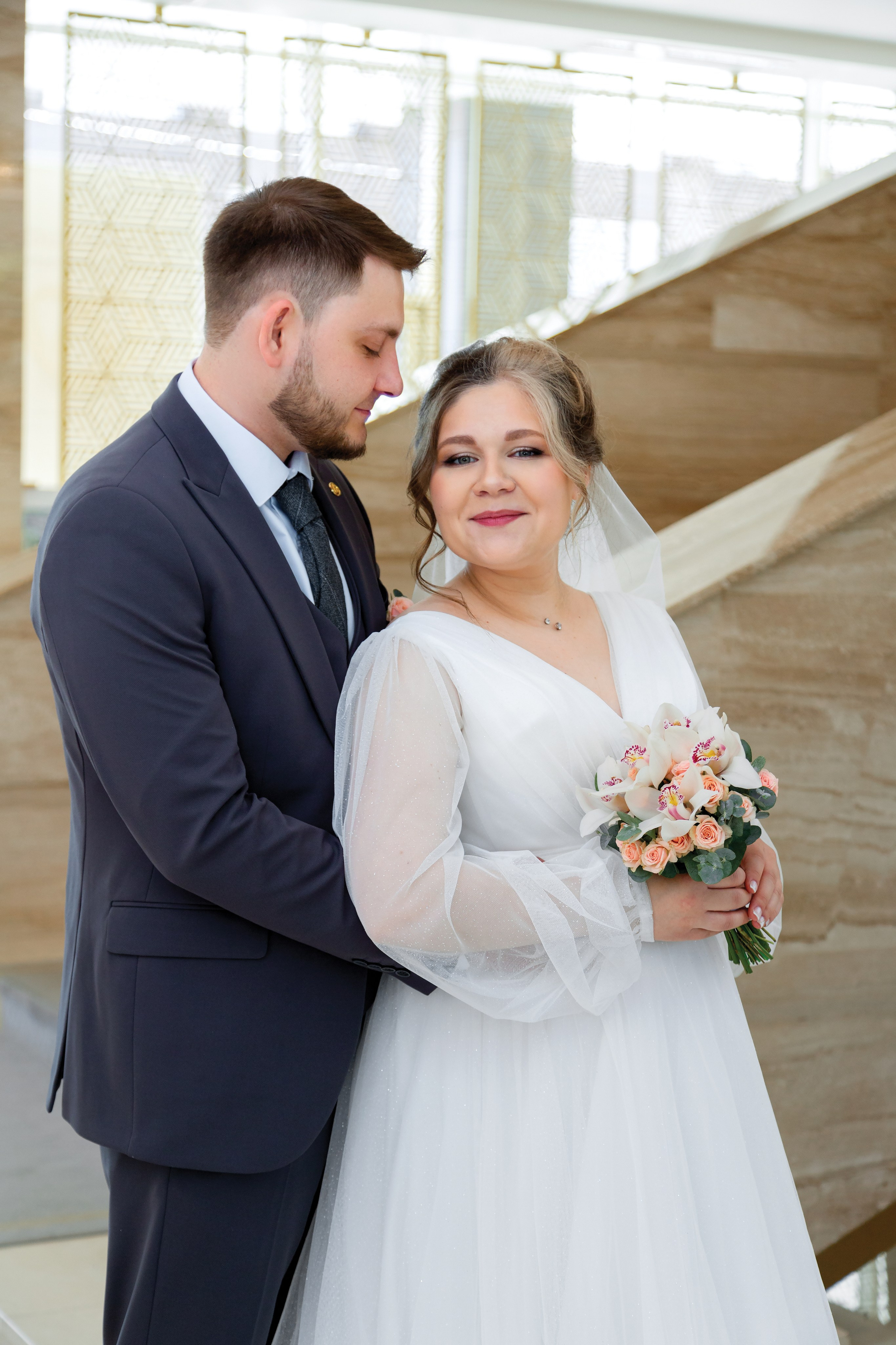 Артем и Оксана ~ Дворец № 4. Семейный и свадебный фотограф в Москве Татьяна Седлецкая