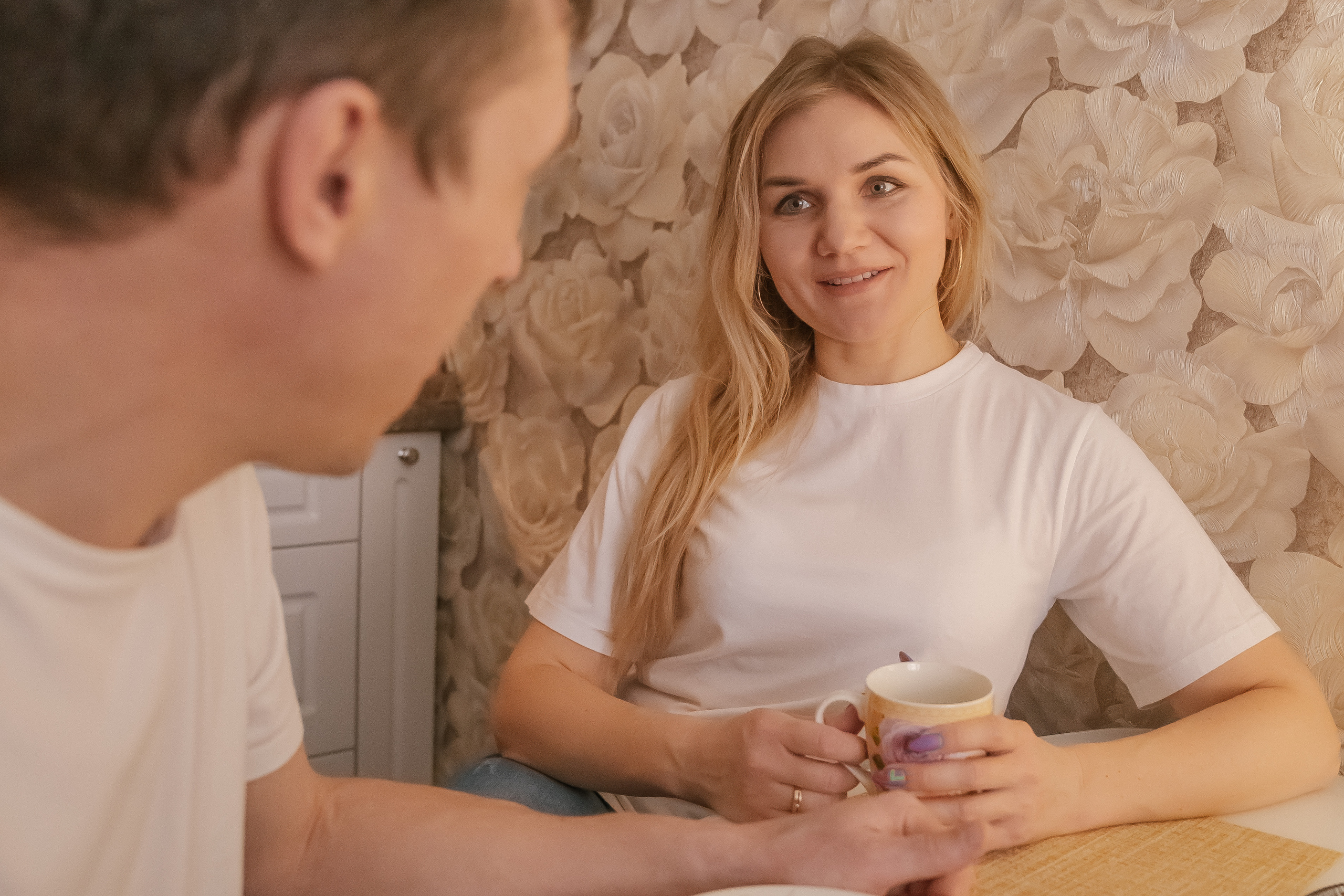 Домашняя съемка. Семейный свадебный интерьерный фотограф Тверь Санкт- Марина Свистунова