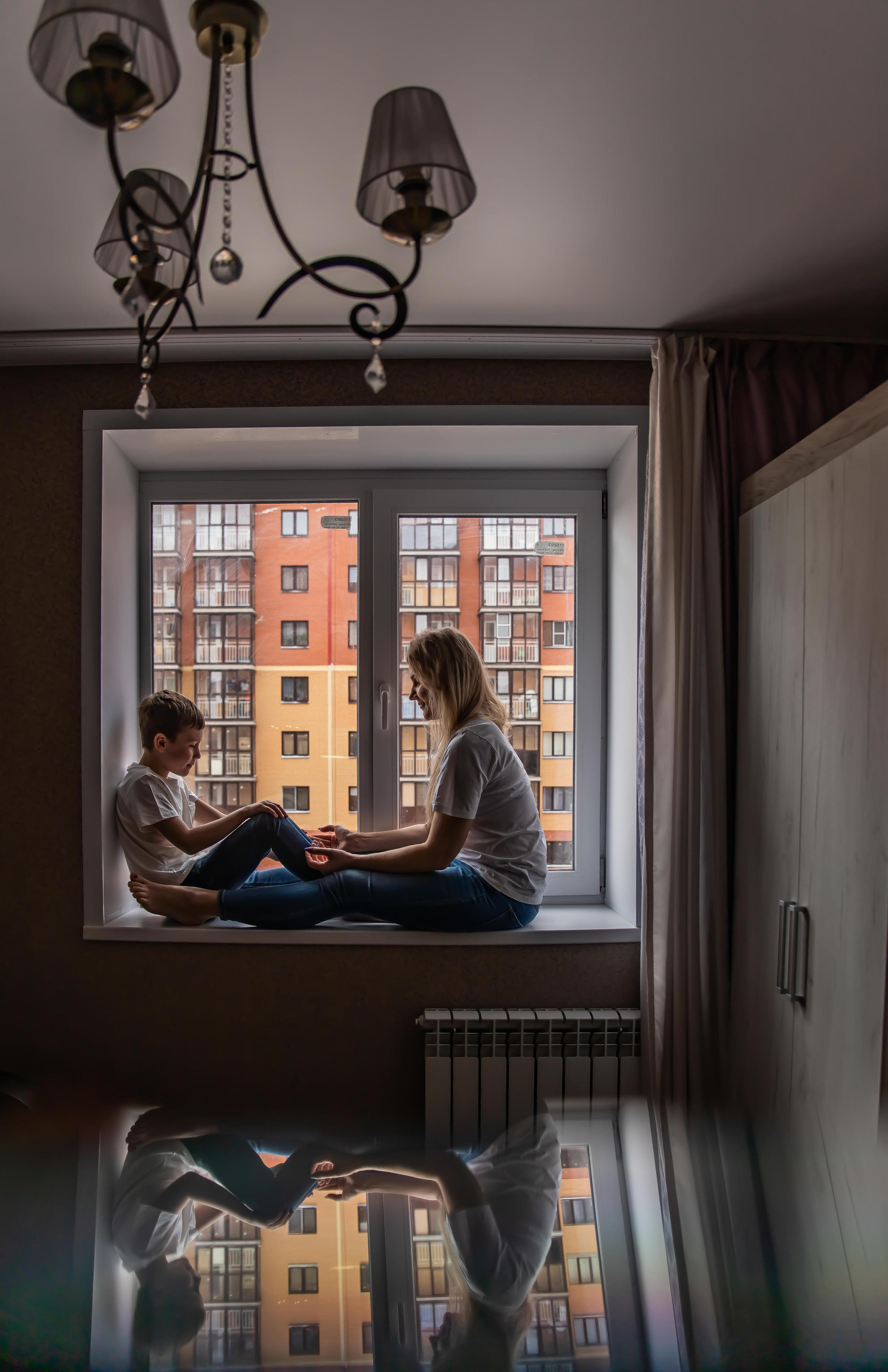 Домашняя съемка. Семейный свадебный интерьерный фотограф Тверь Санкт- Марина Свистунова