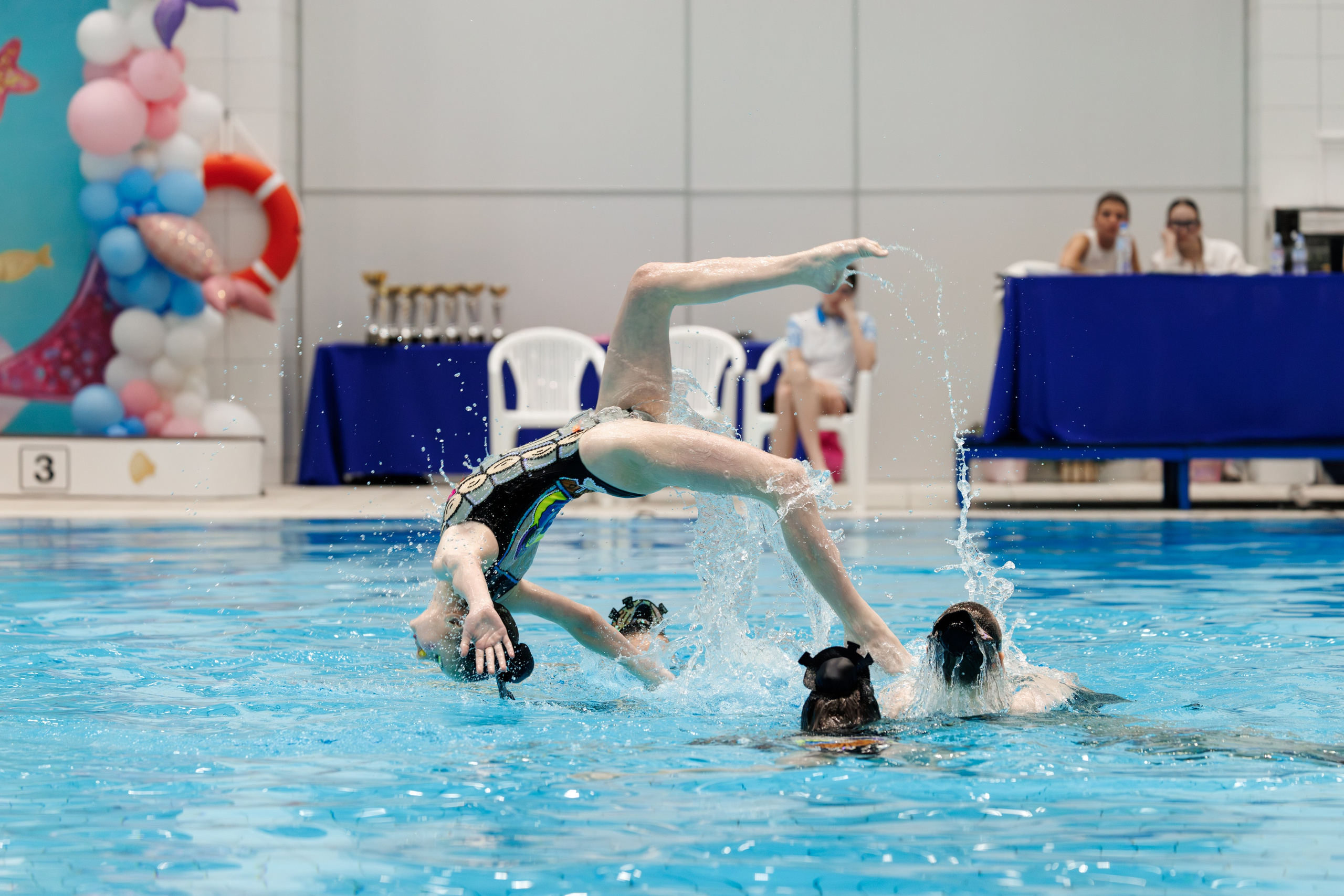Турнир по синхронному плаванию I Love Synchro. Спортивный фотограф Алексей Соломин