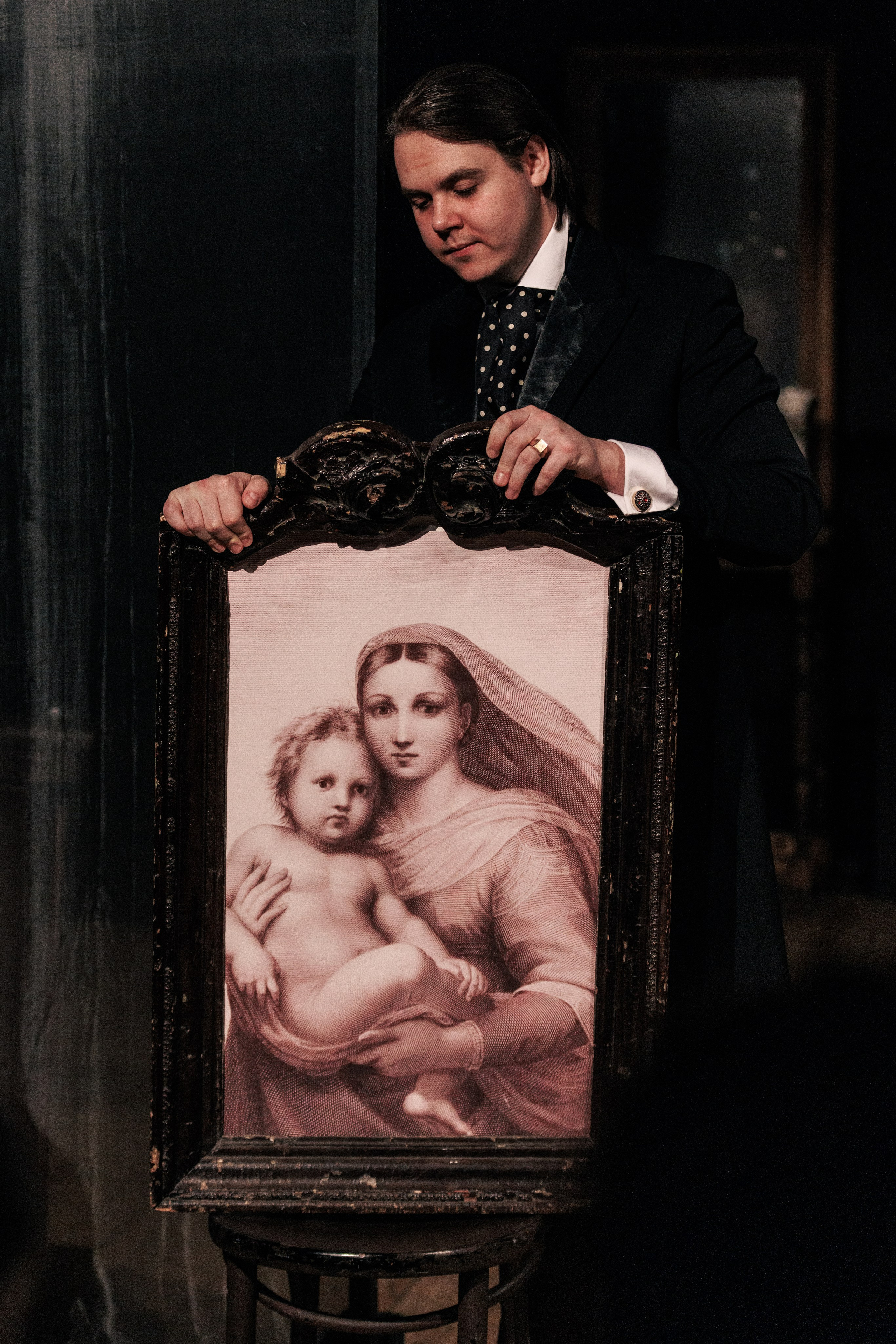 "Бесы. Репетиция". Спектакль студентов Щепкинского училища. Спортивный фотограф Алексей Соломин