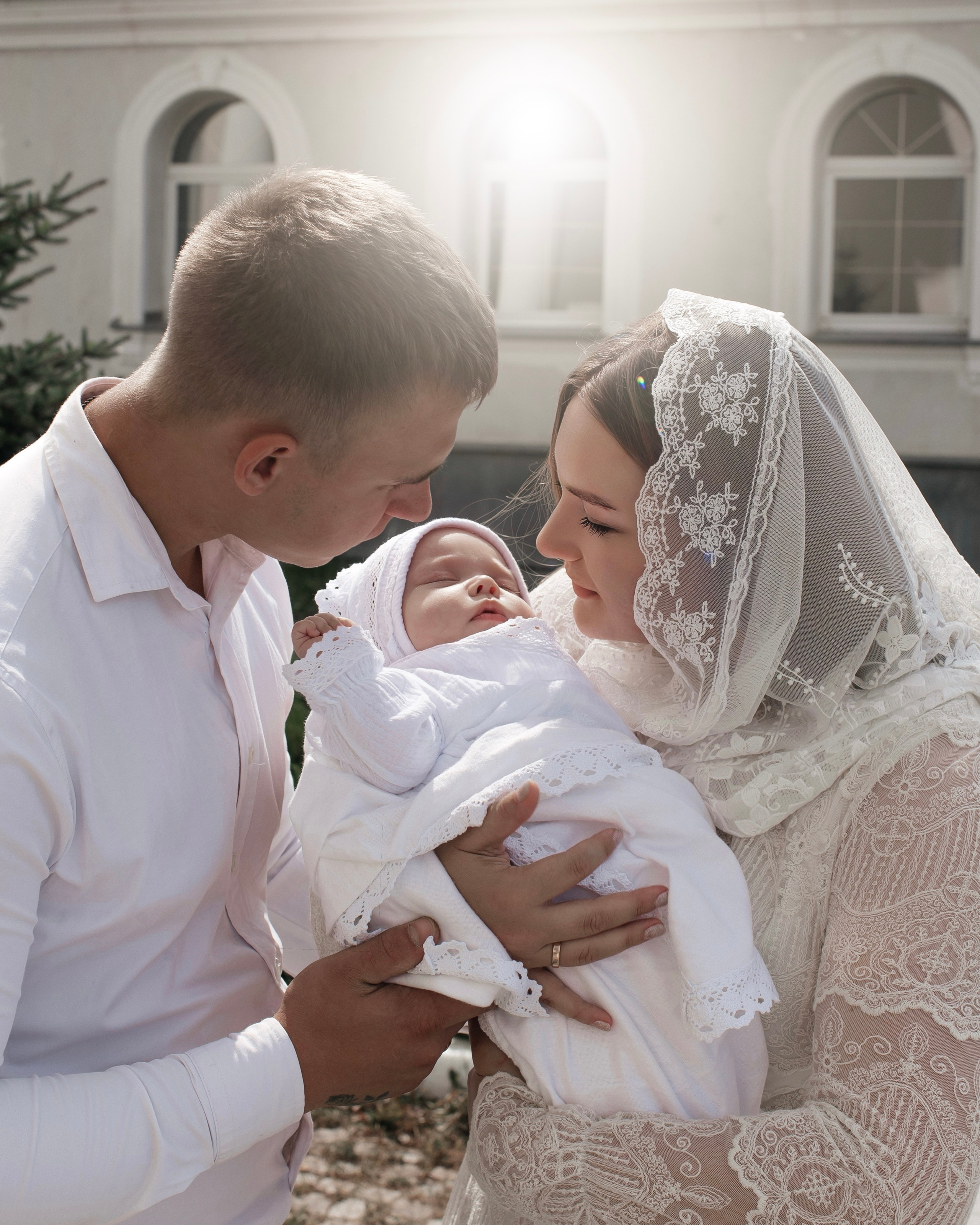 Таинство Крещения. Фотограф Лиана Артемова в Пензе